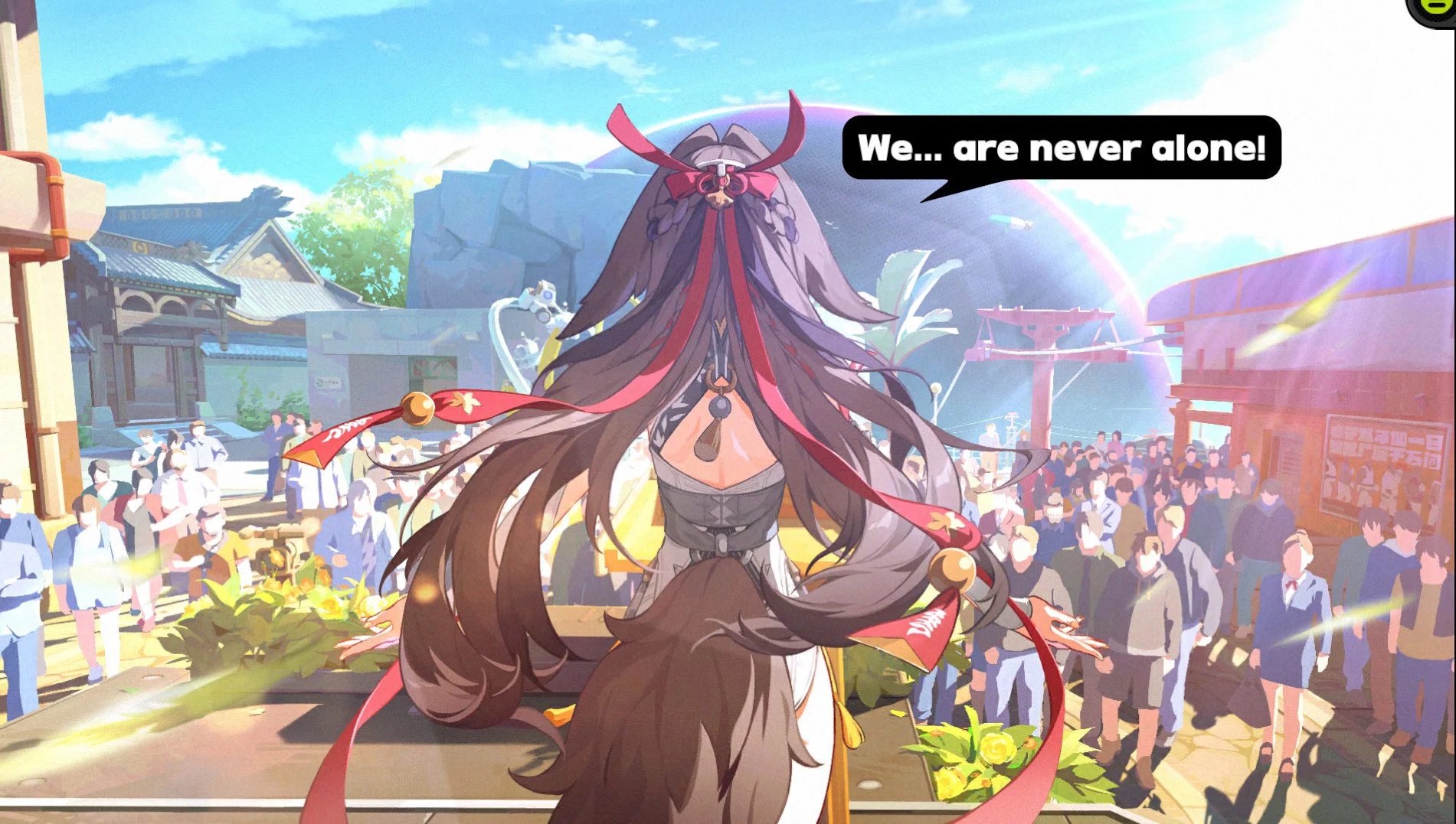 The end of her first journey!