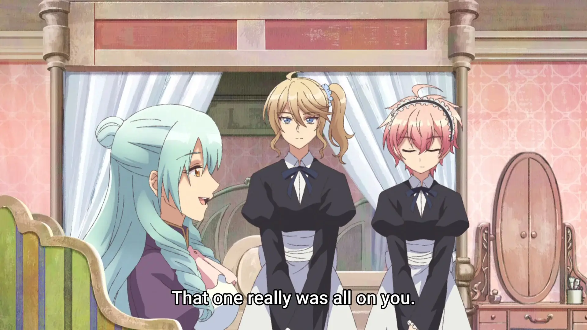 Admittedly one point for her here, what were you doing Youki? That's not how you do it.