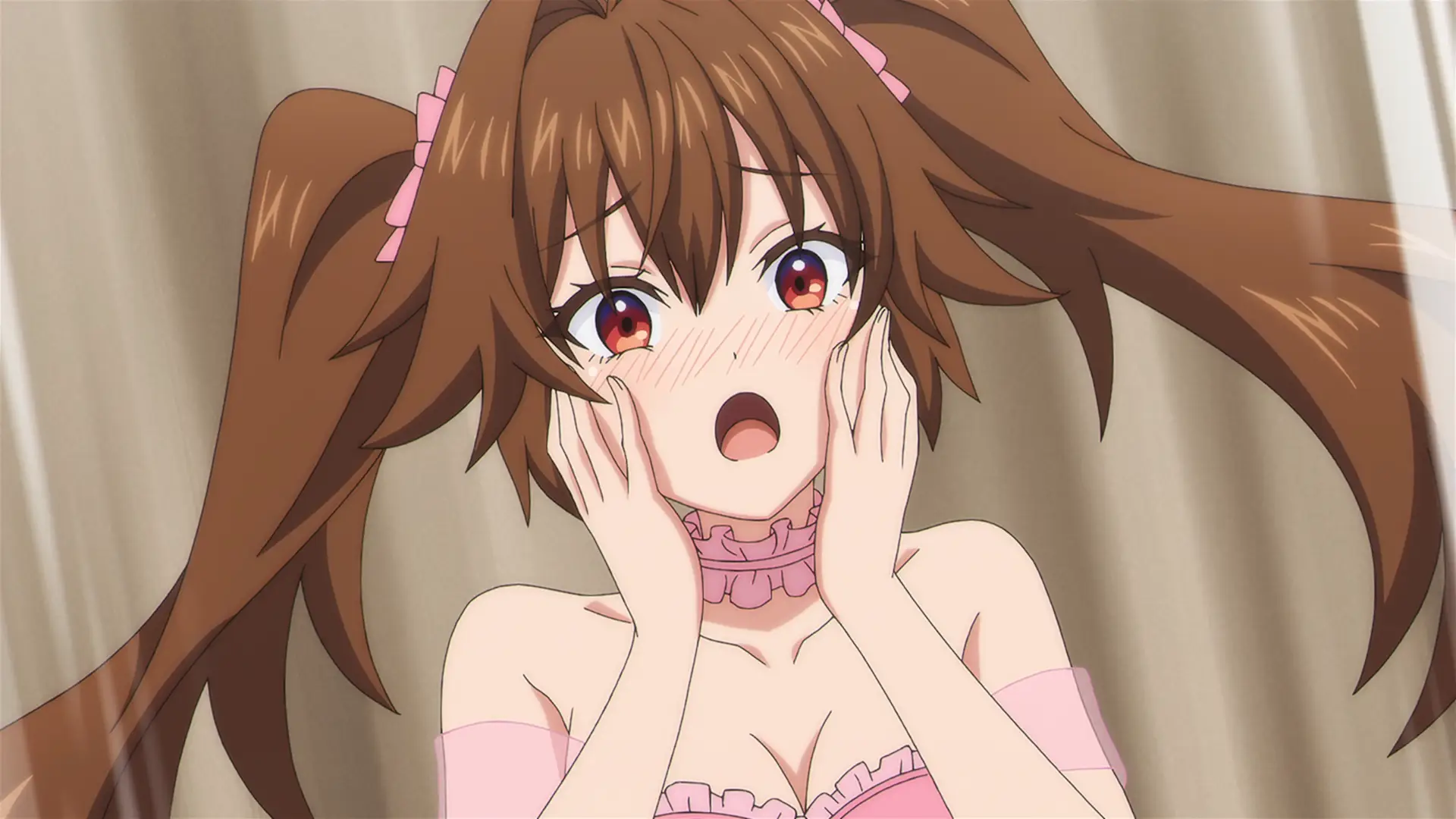 Haigamine Yuriu reactions were so over the top to the point that it makes you wonder if she's acting.