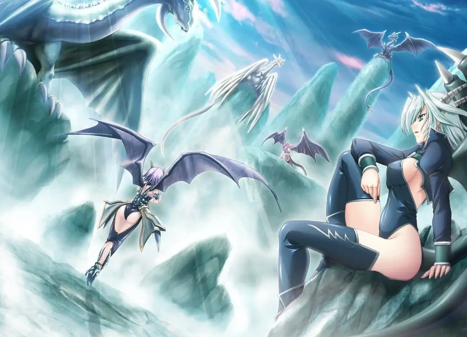 Dragons have an interesting choices when it comes to clothing to wear in Ikusa Megami.