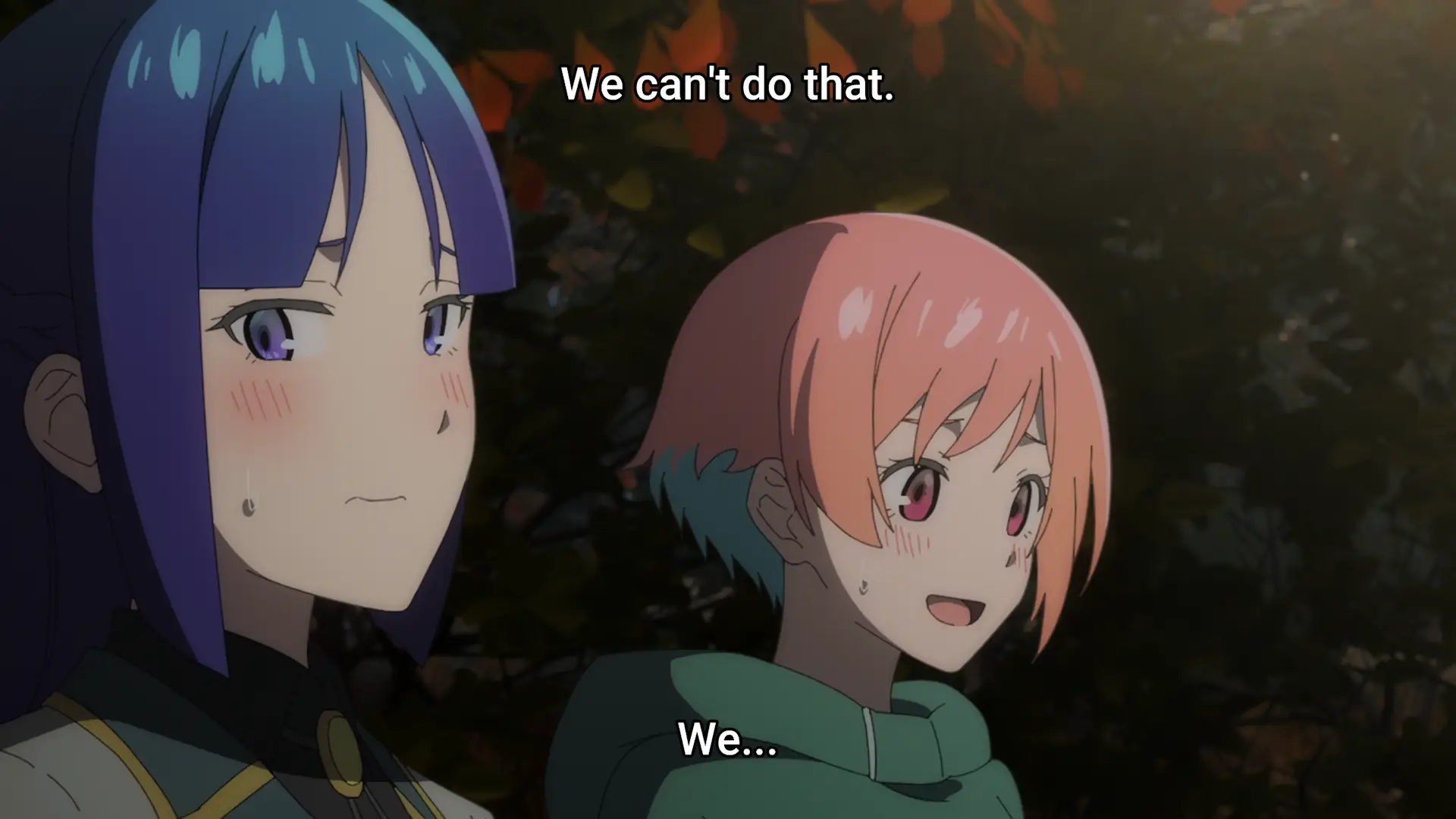 Kaede is beyond choroi, at this point she's just shouting that she likes Seria. I don't mind you know, just...