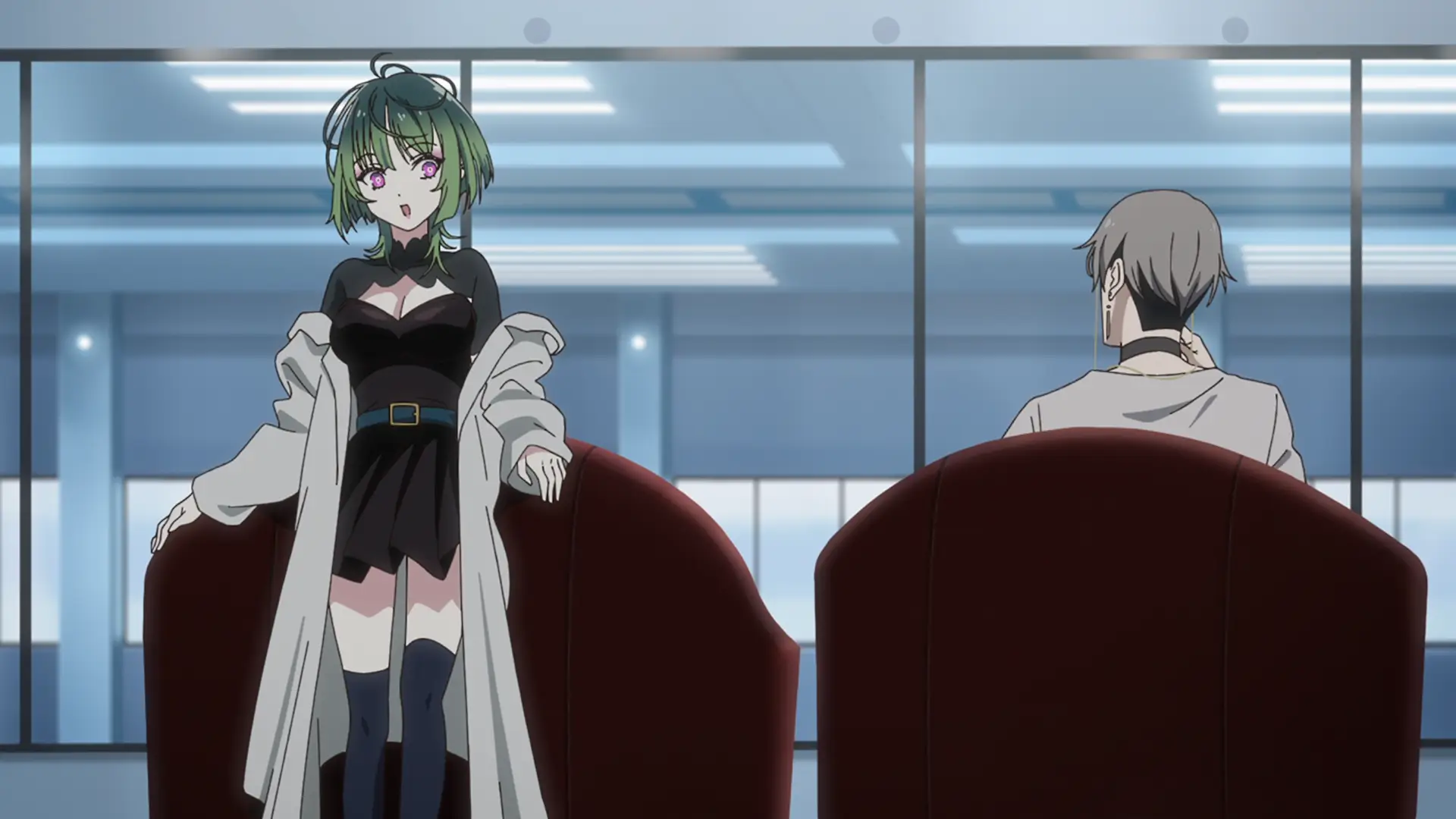 Shinomiya Mana is the epitome of 'if evil, why hot?'. I like her character design a lot, but it's impossible to relate to her, she's just way too evil.