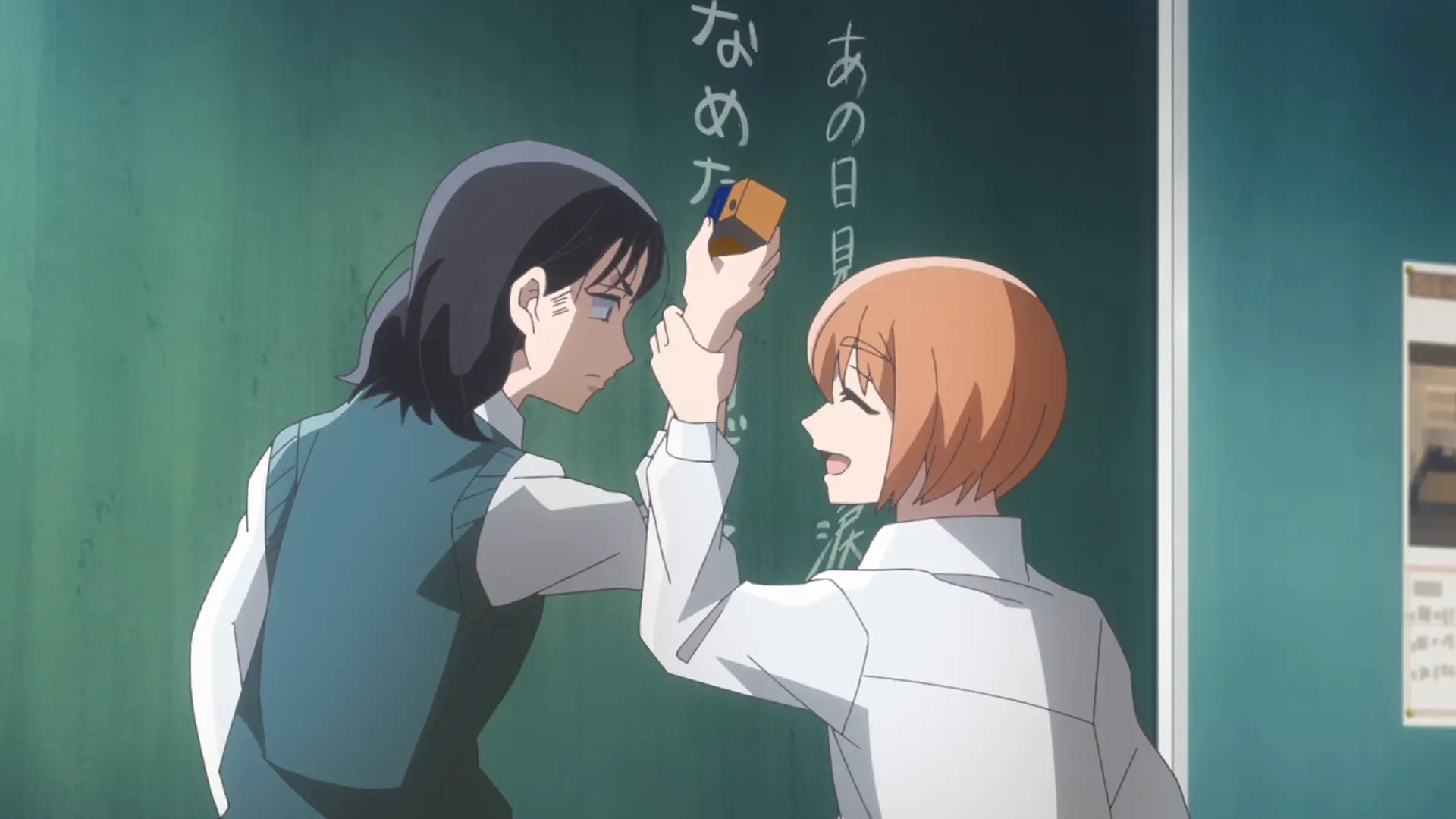 Looking at this picture from the point of view of yuri, it all makes things more exciting between Aimi and Nami.