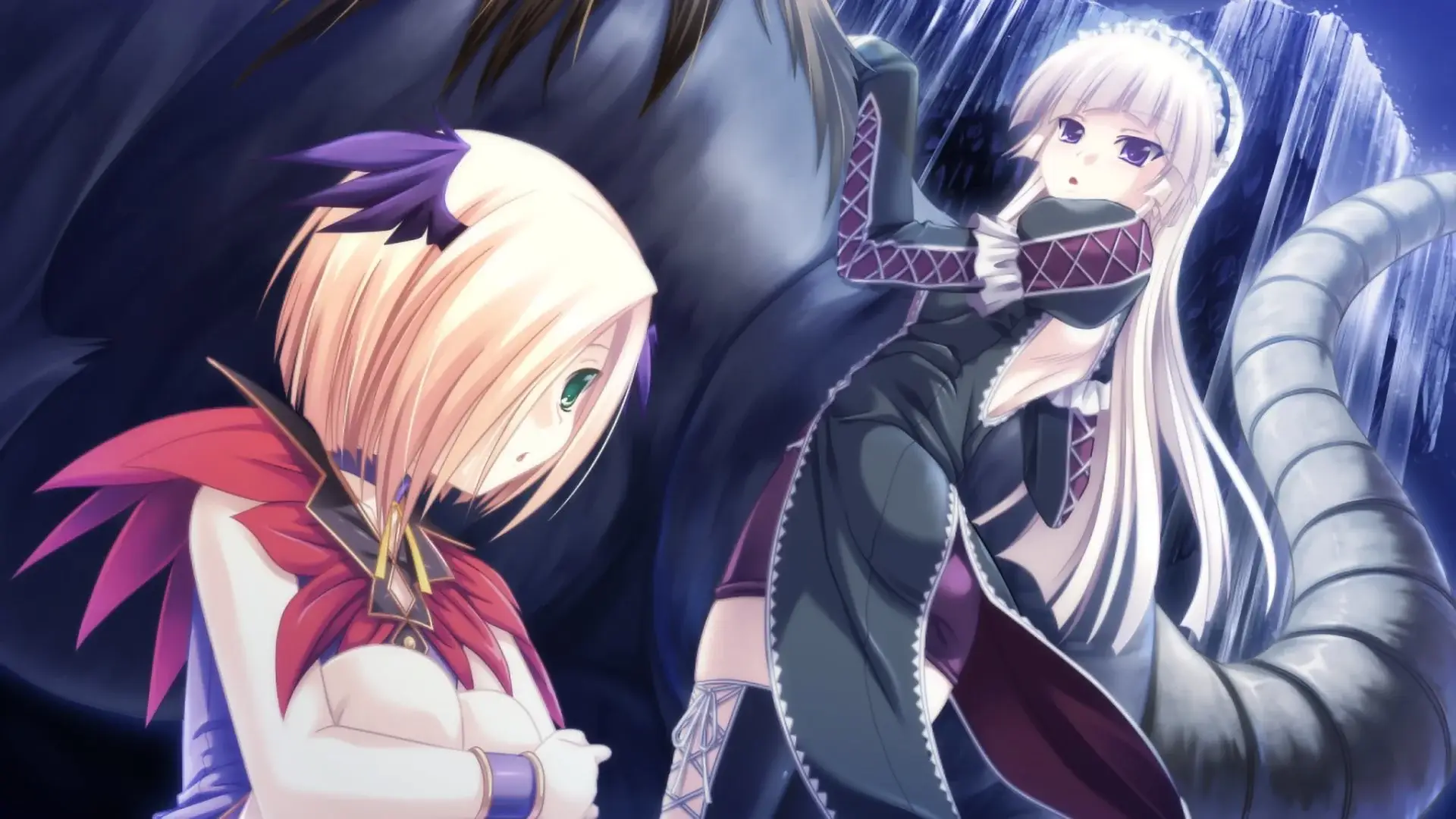 Rita and Naberius hanged together waiting for Celica to return. Good immortal girls!