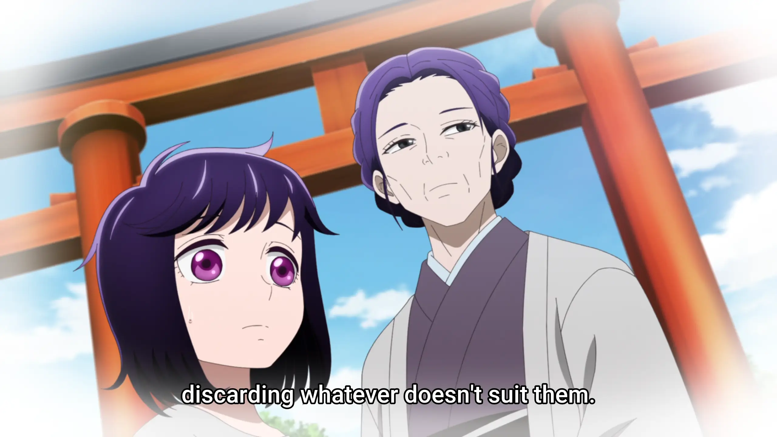 So it's all her and the predecessor fault after all. Poor kids, all for what...