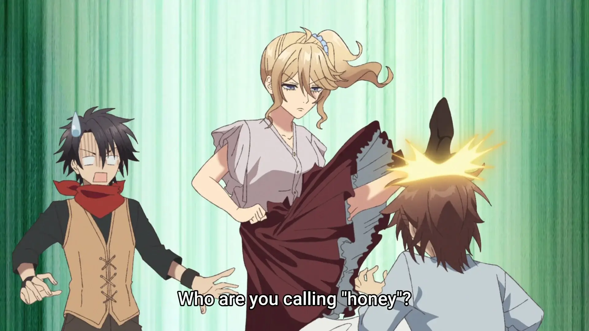 The most shocking scene. I wasn't expecting these two to be related at all...