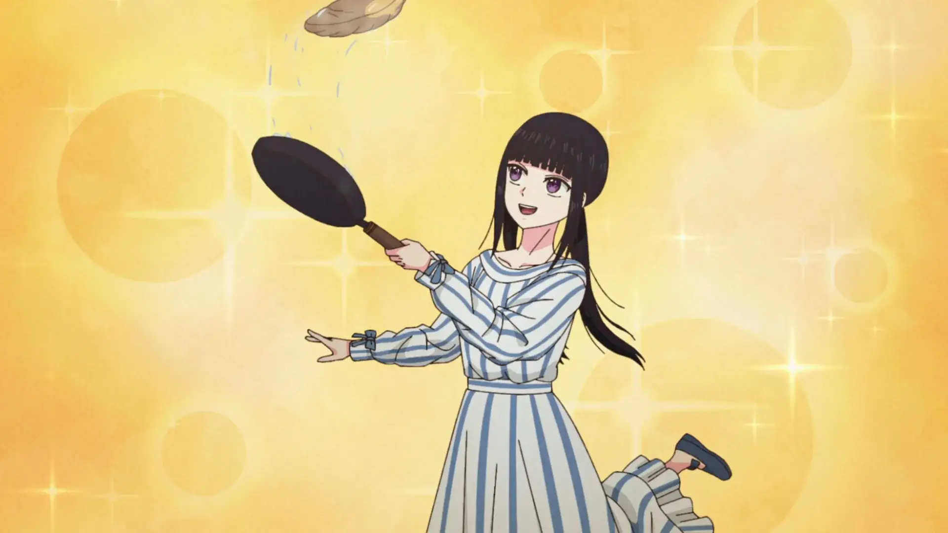 Magical cooking with Luna! Just never touch anything or you'll end up adding mushrooms to it!