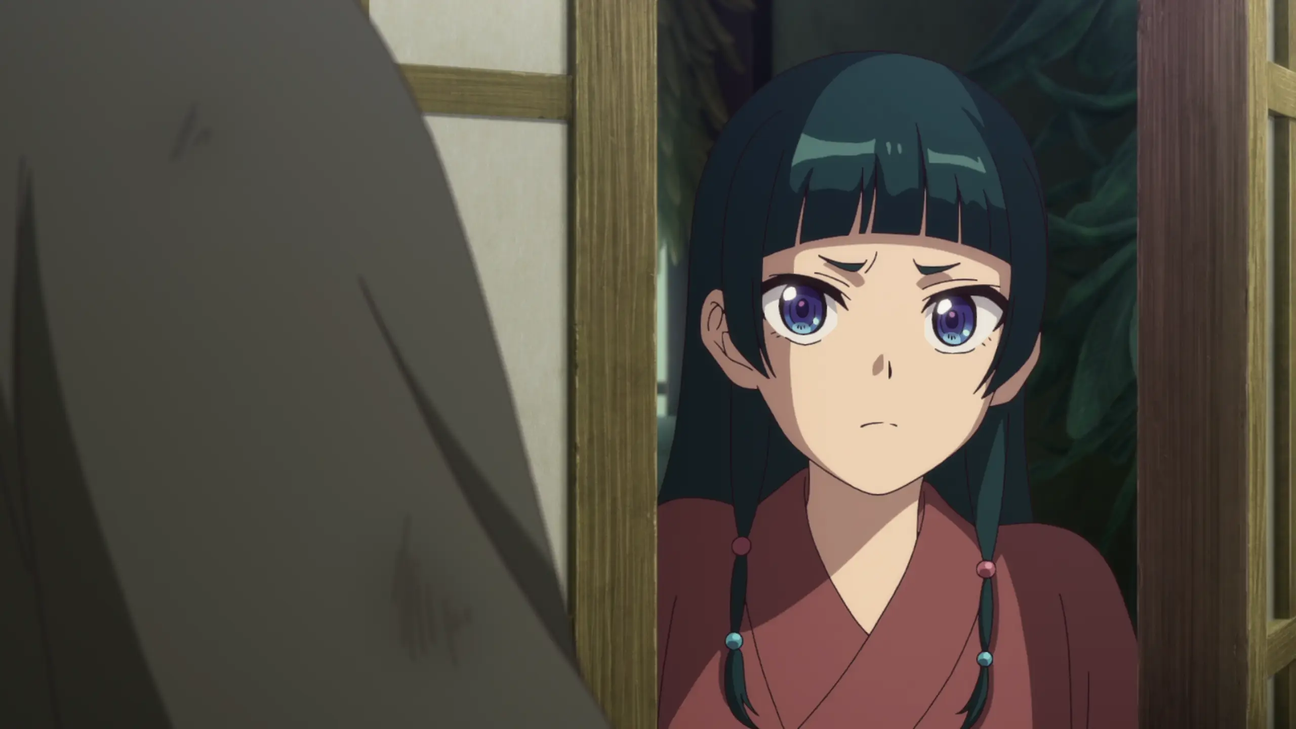 I quite like this look of Maomao too, she feels more natural and relaxed compared to the other appearances.