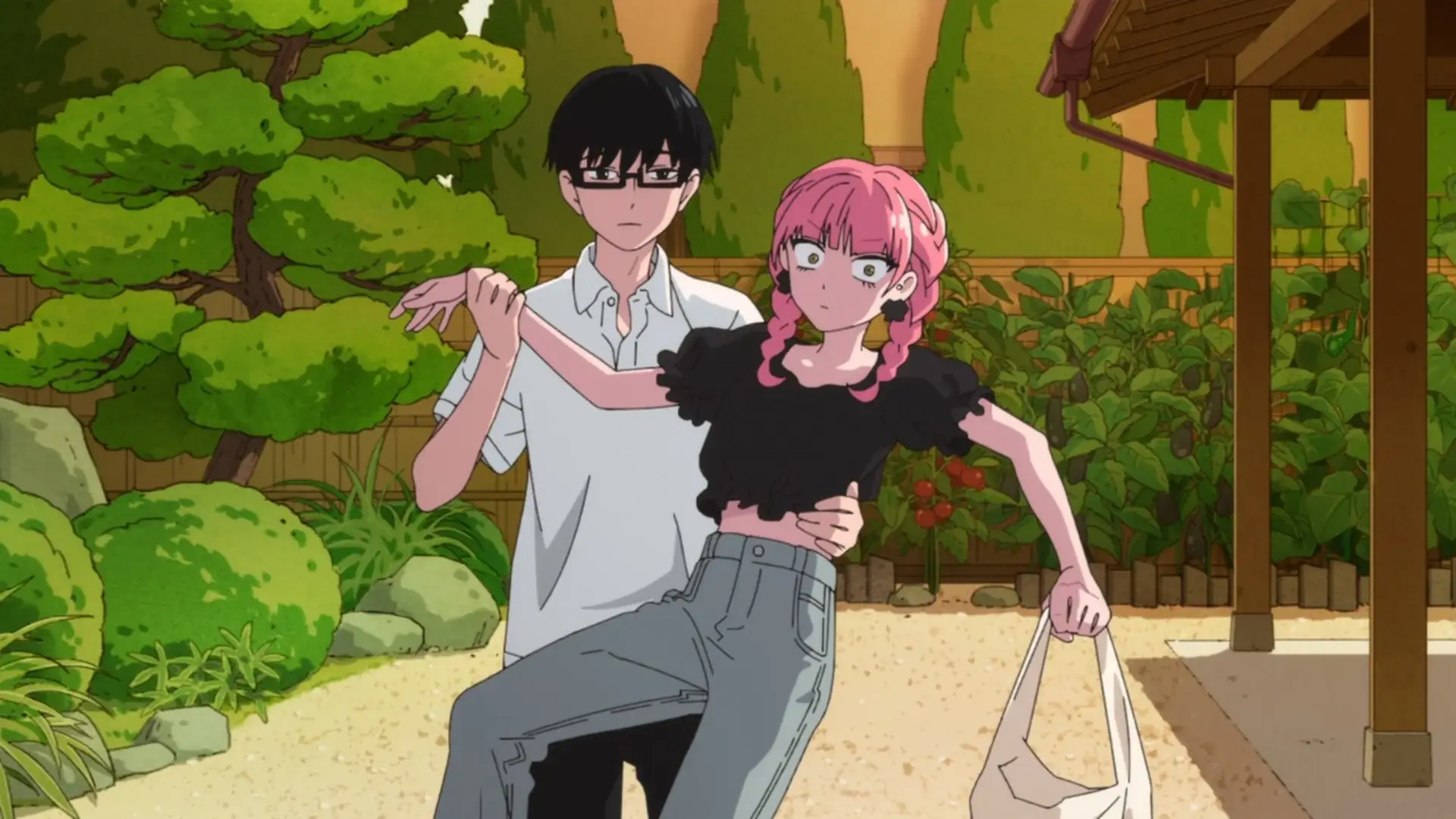 Now, this is an interesting position to be revealed to your grandmother. Still it's progress, now closer to being 'family approved'