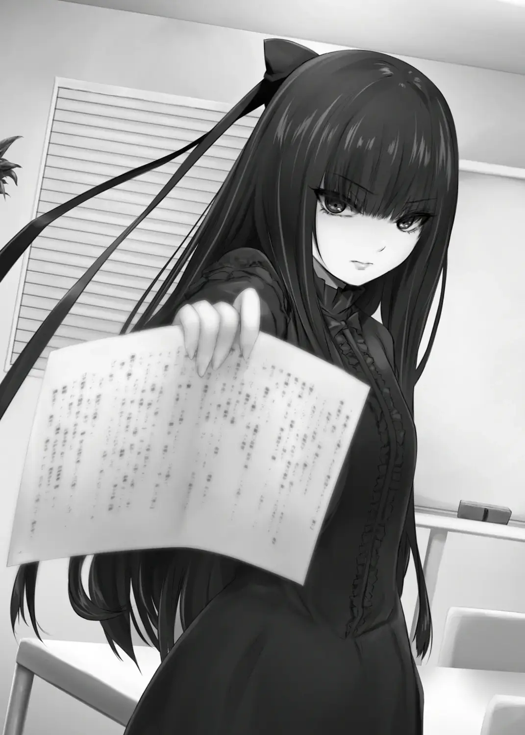 Kuroi pointing out all the reasons of why Hoshino is adorable. Joking, but maybe I should write a list...