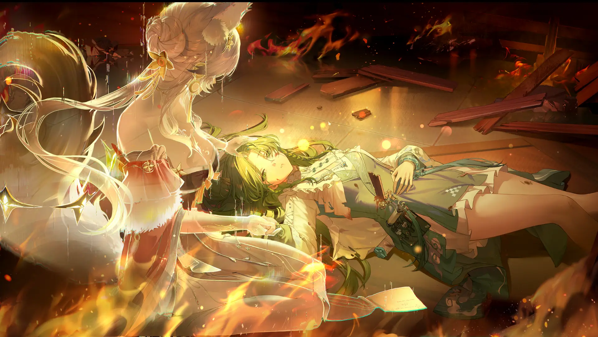 One of the most important moments of the patch showing how some of the survivors of the hold became celestials thanks to Hsin.