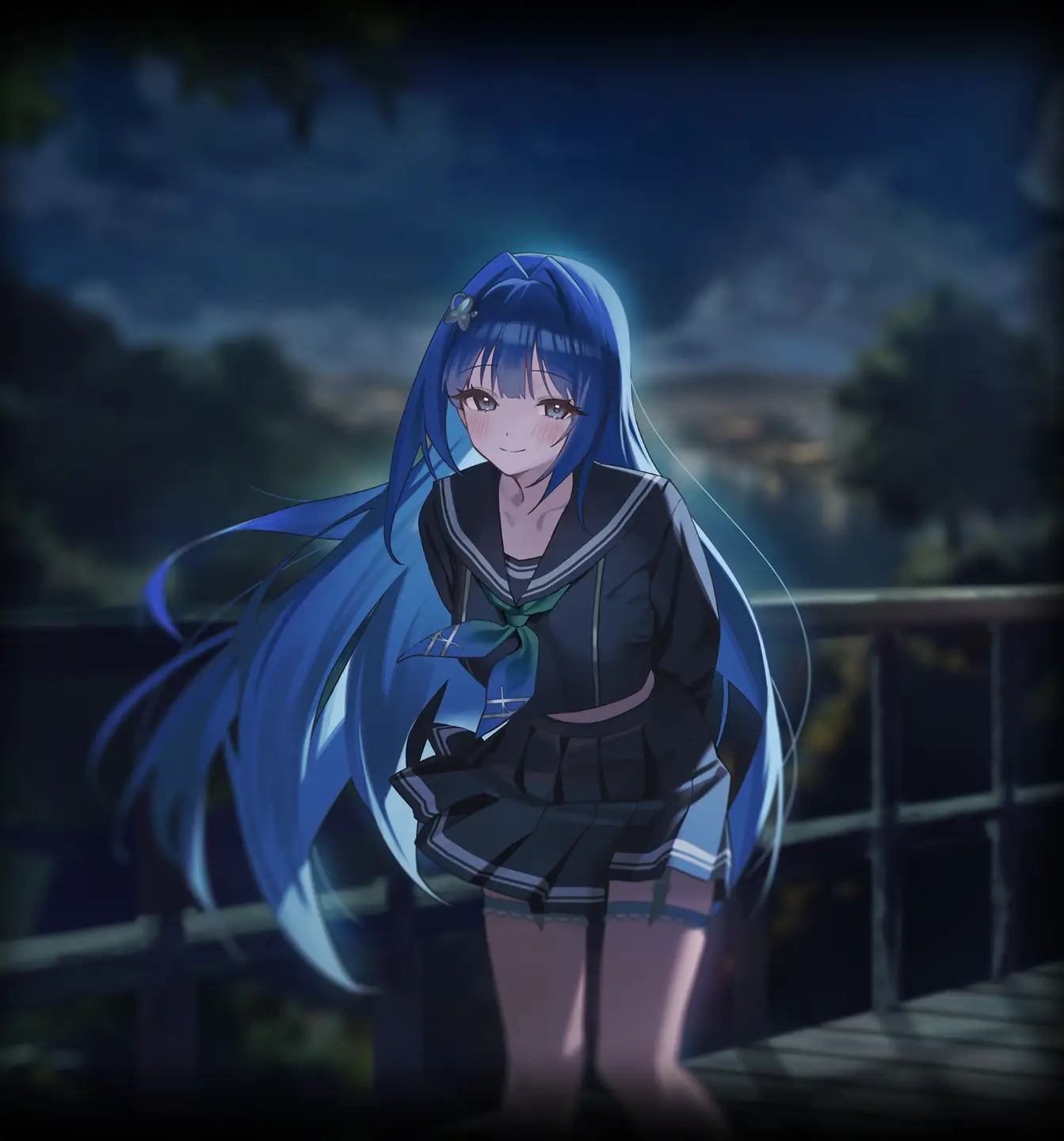 I still think the normal uniform is the one that fits her the best. It's ironic considering she's not really a JK in Nikke.