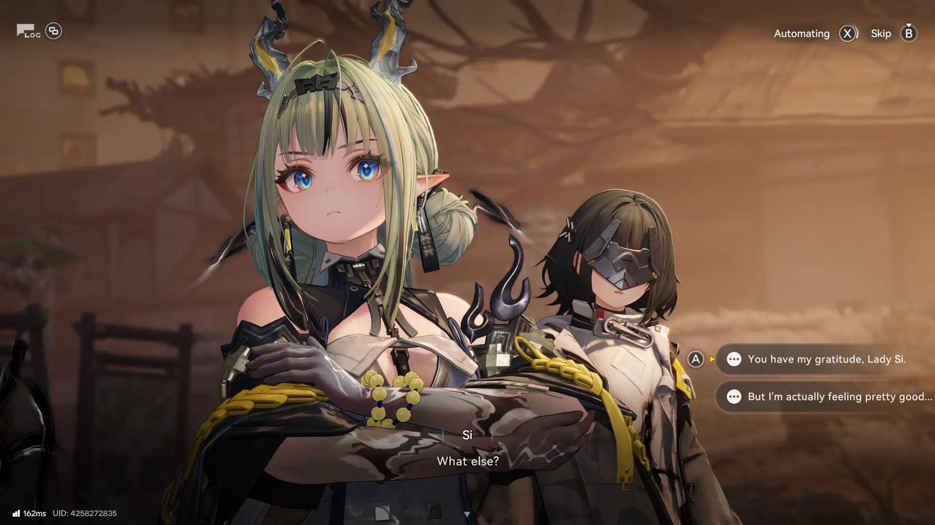 Si is really a tsundere character, I wonder what relationship she shared with Endministrator before the memory loss.
