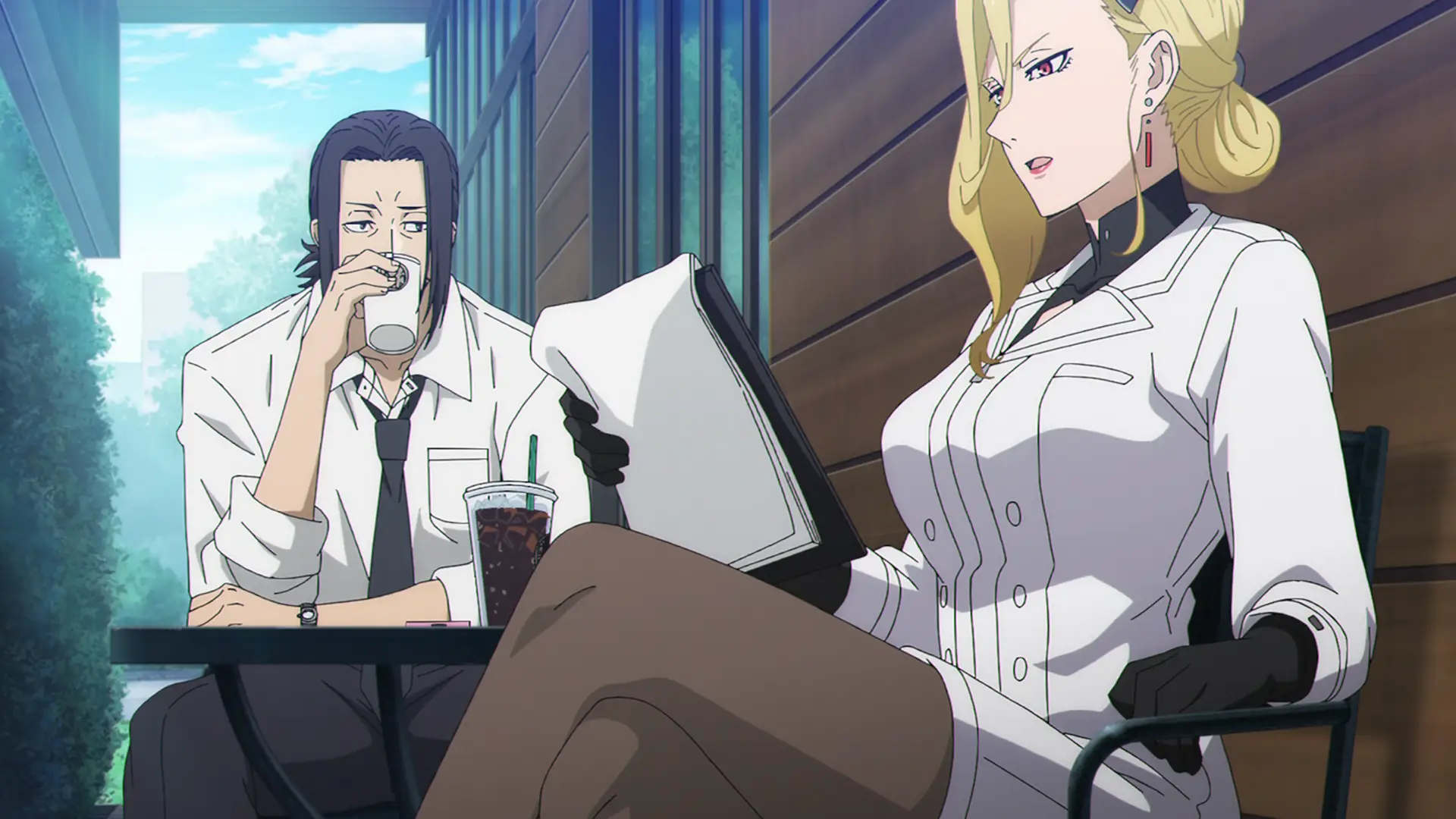 Touko aura farms a lot, but we haven't seen her doing aside from that so far. Hopefully it changes soon as it could put some spice to the battles.