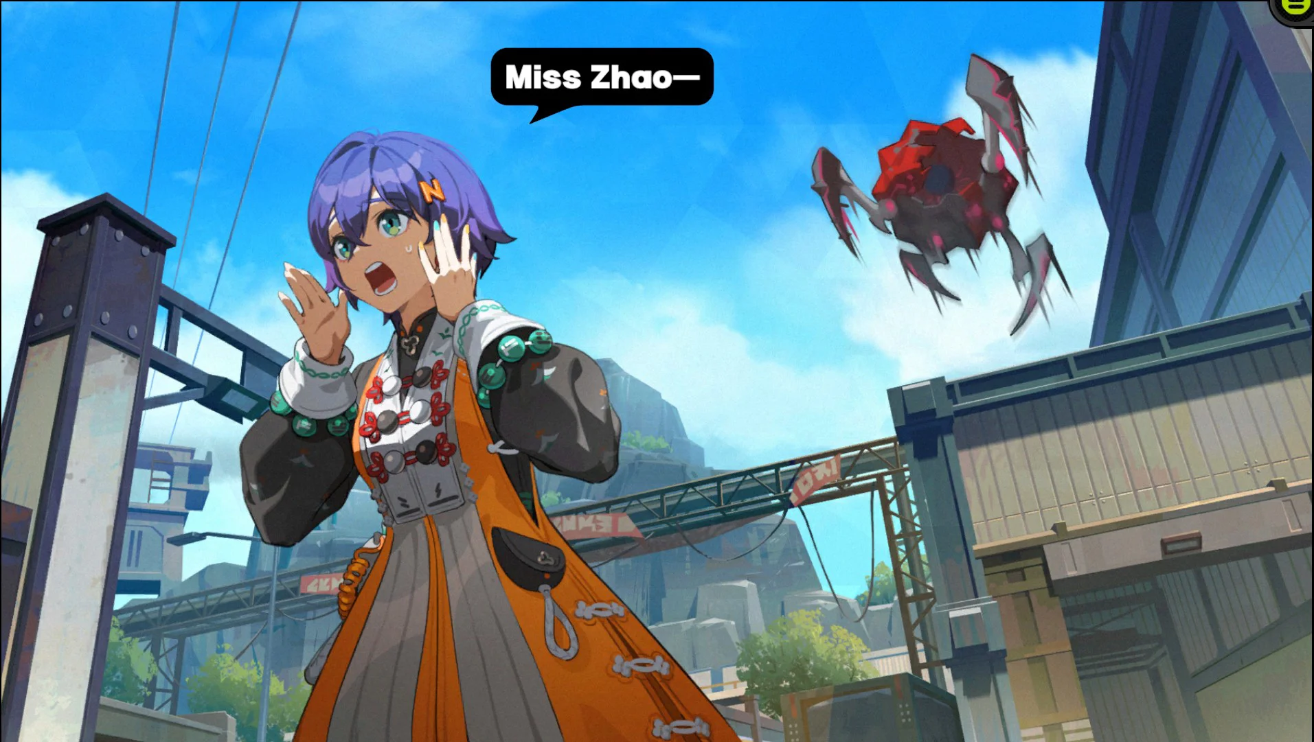 Belle, someone wants a hug!