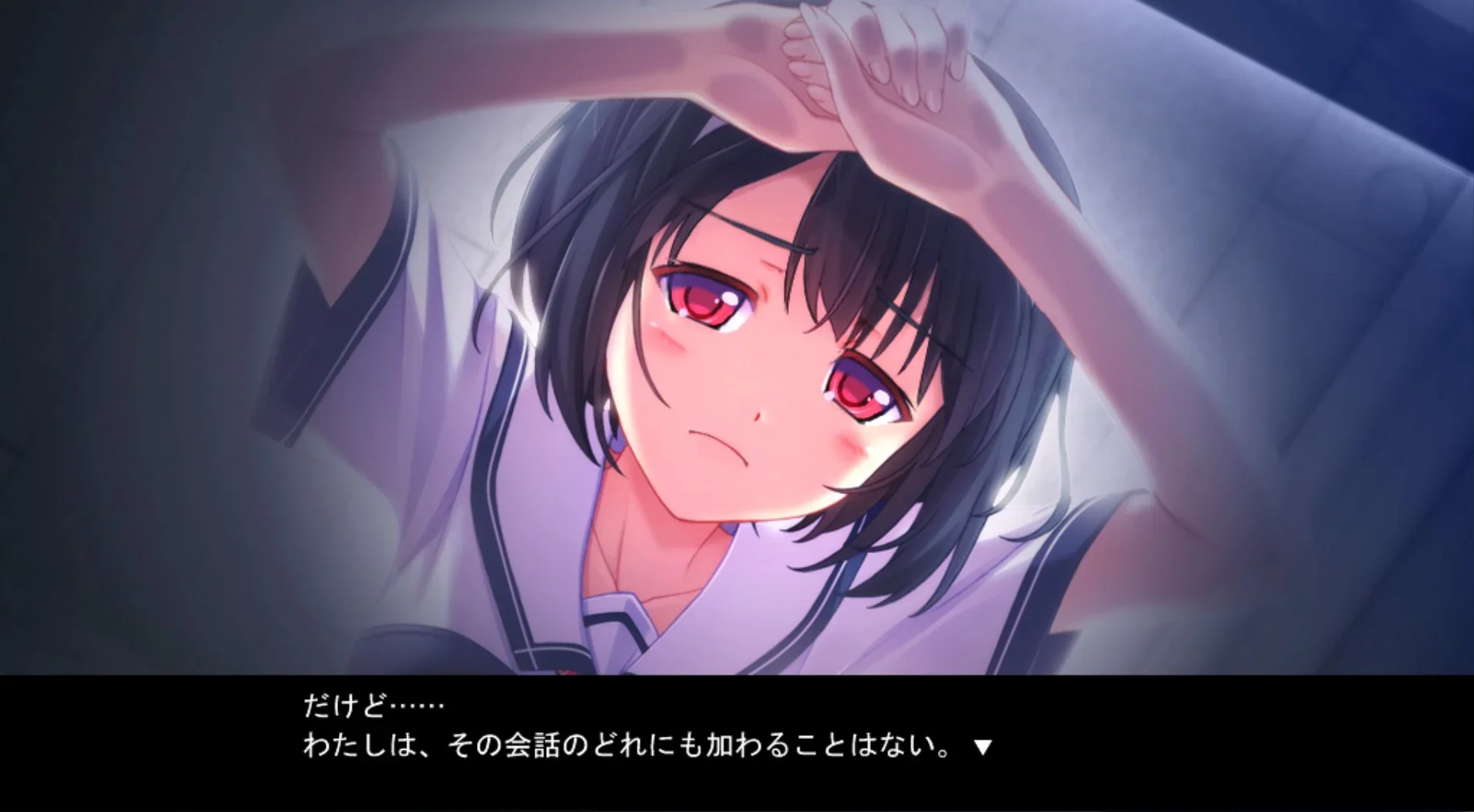 Her hiding on the table is probably the most iconic scene.