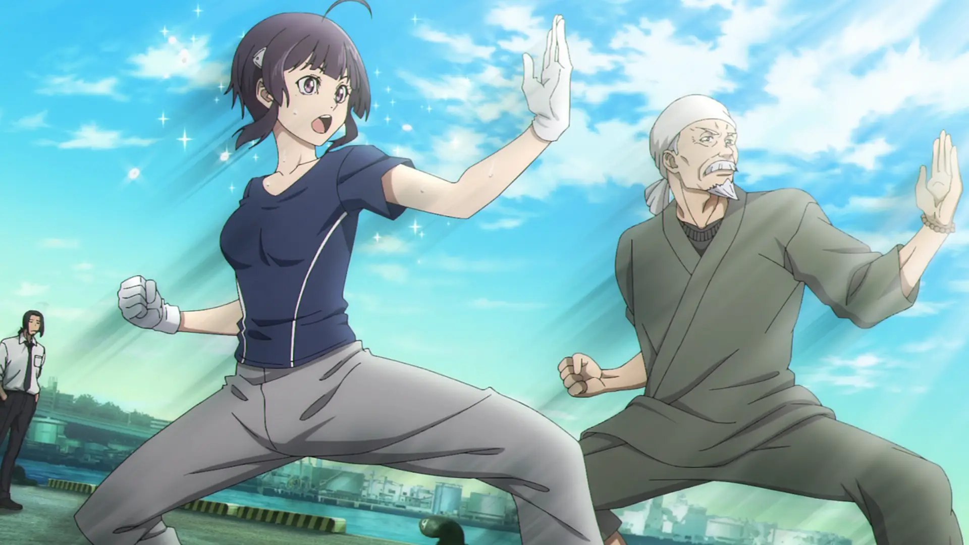 Ok Hana ending up as a disciple of the old man was surprising I'm not going to deny that. I wonder if she can become strong...