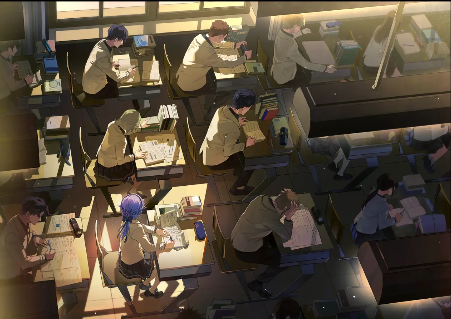 This picture gives that nostalgia feel as it's been so long I've been away from school that I barely remember how it feels being in a classroom