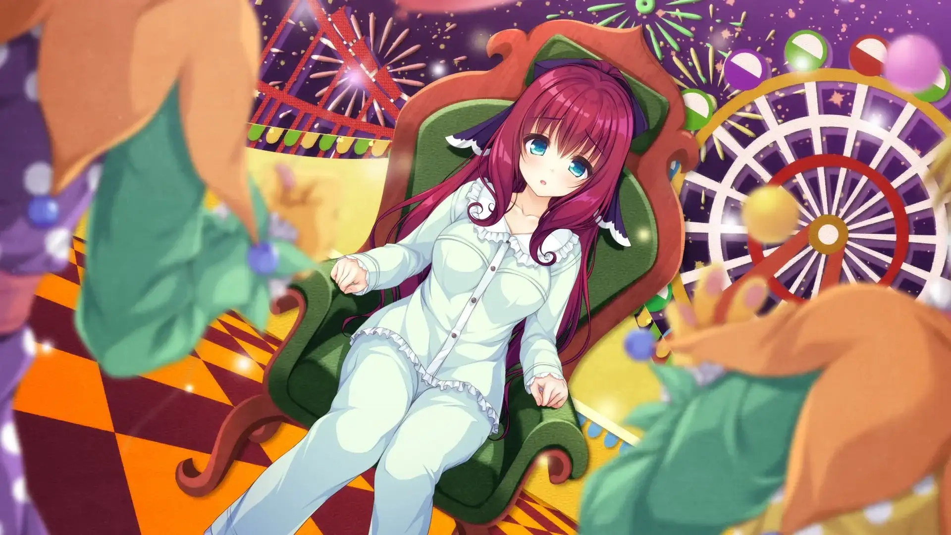 Now this feels like a wonderland world and I guess she's Alice in this case?