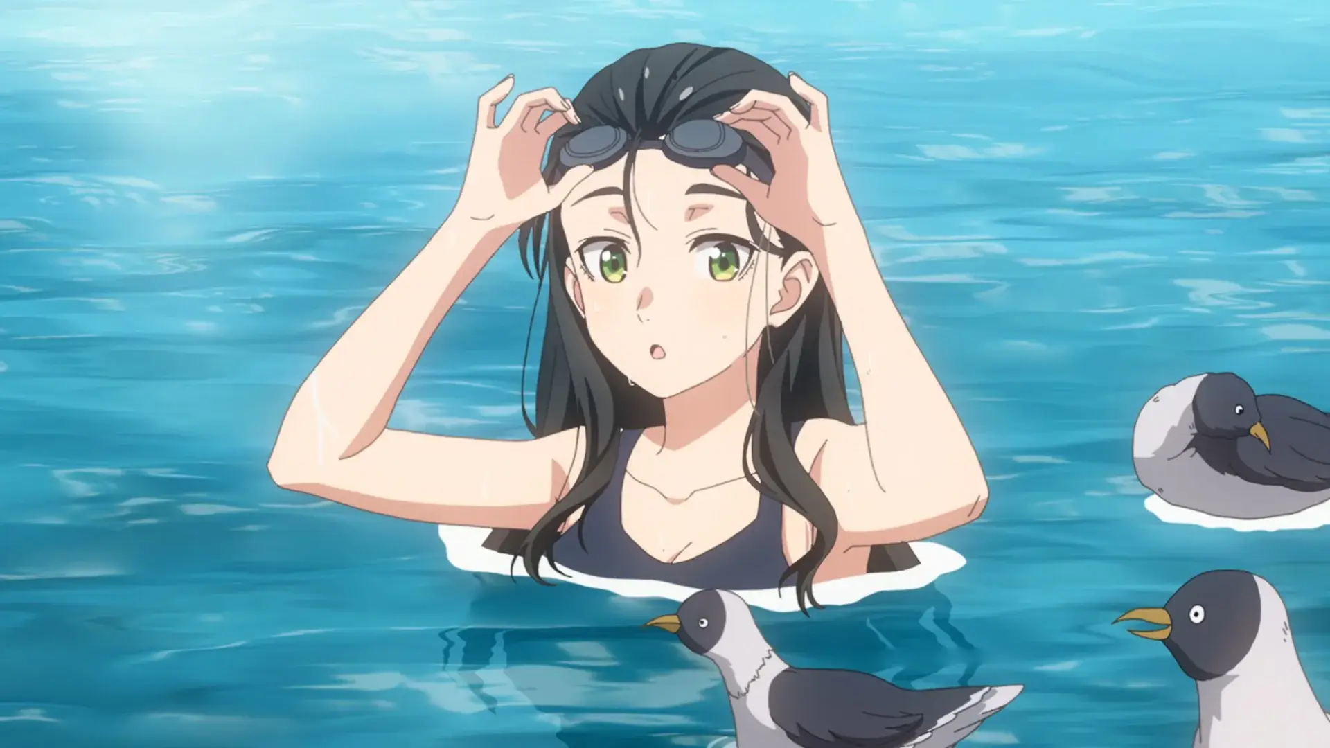 I quite like this picture over the other three even if simpler because Kinme looks way more cute than usual