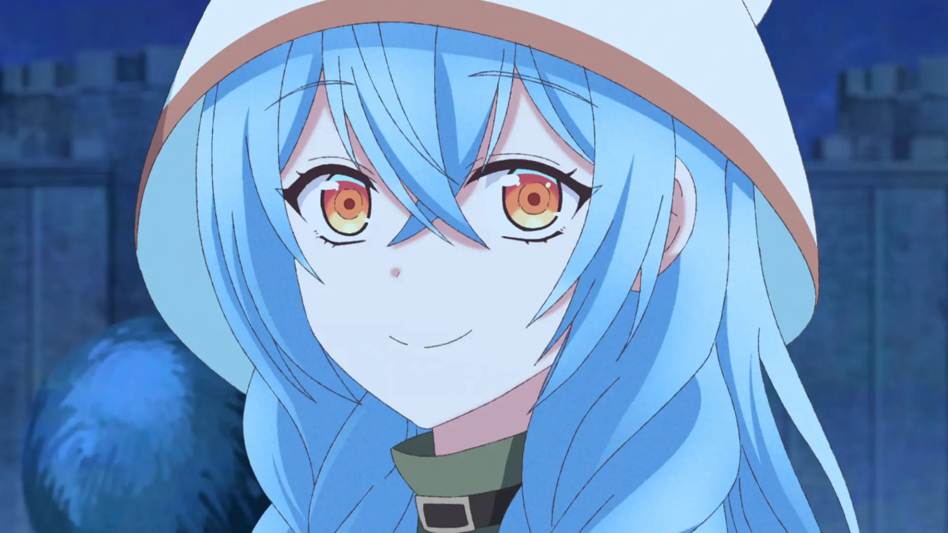 I still think the hat makes Cecilia look even cuter than usual. It should be the standard outfit!