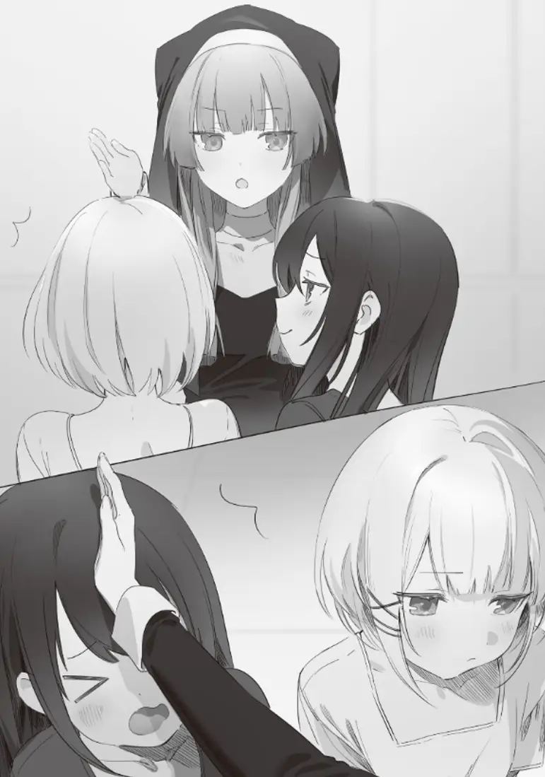 More adorable art for Siesta and Nagisa in small form. Honestly I didn't expect to see them in this state.