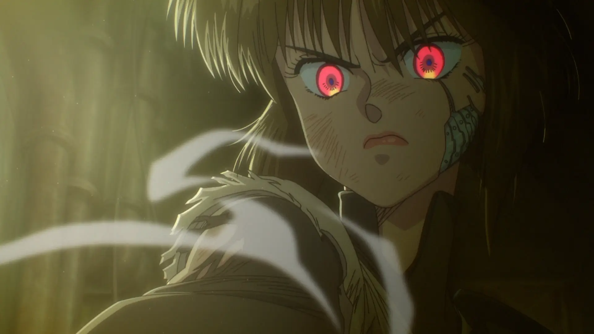 You easily forget that Motoko is fully cyborg when you look at her normally, but once the skin goes down because of some fight...