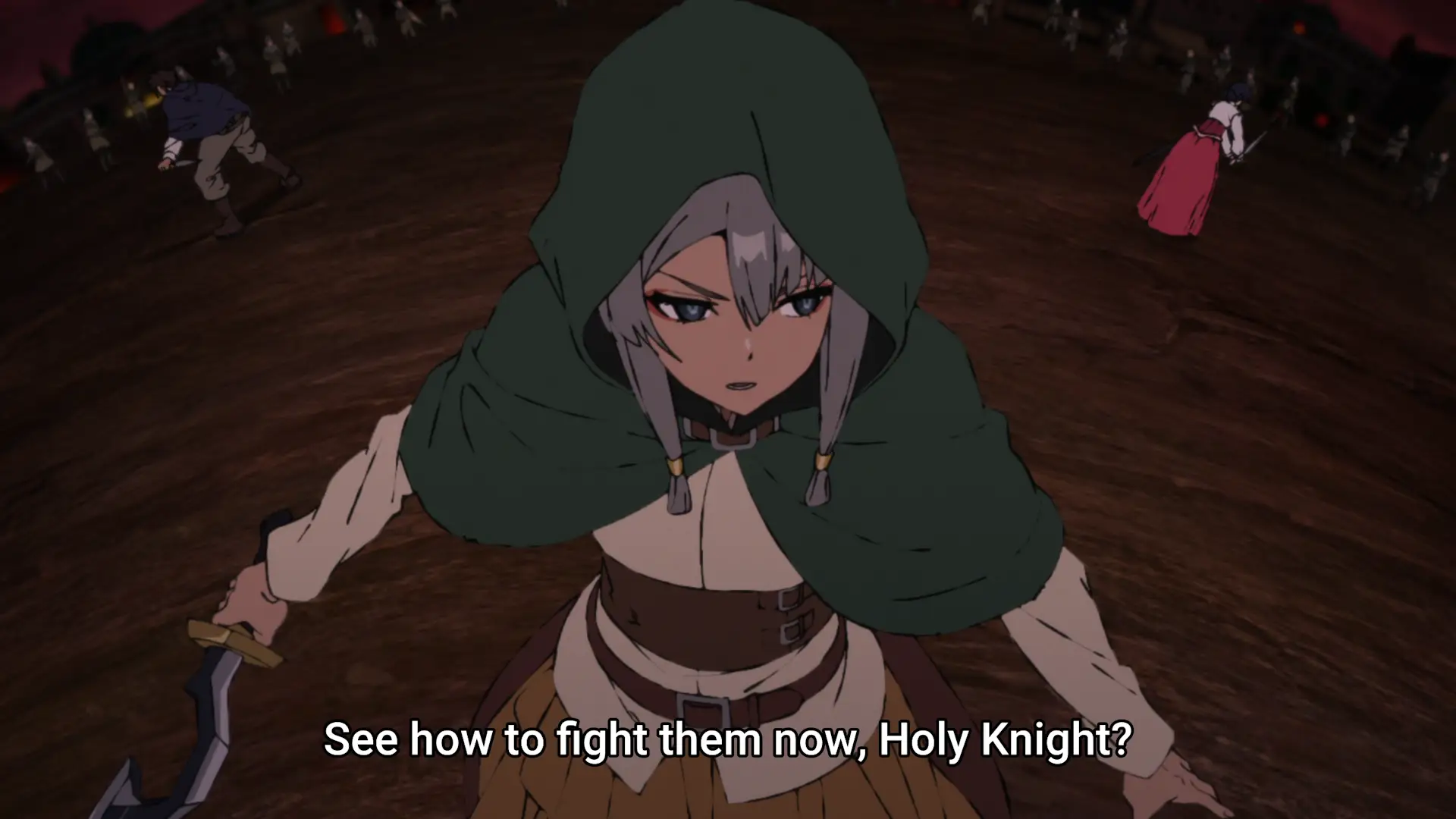 Frenci never forgets to banter with her fellow future-wife. I honestly like her more and more with each passing episode.