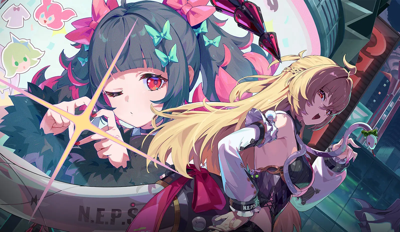 This is the main art for the patch, I'm curious of what level of interactions we're going to get between Nangong Yu and Cissia. They don't seem THAT much related...