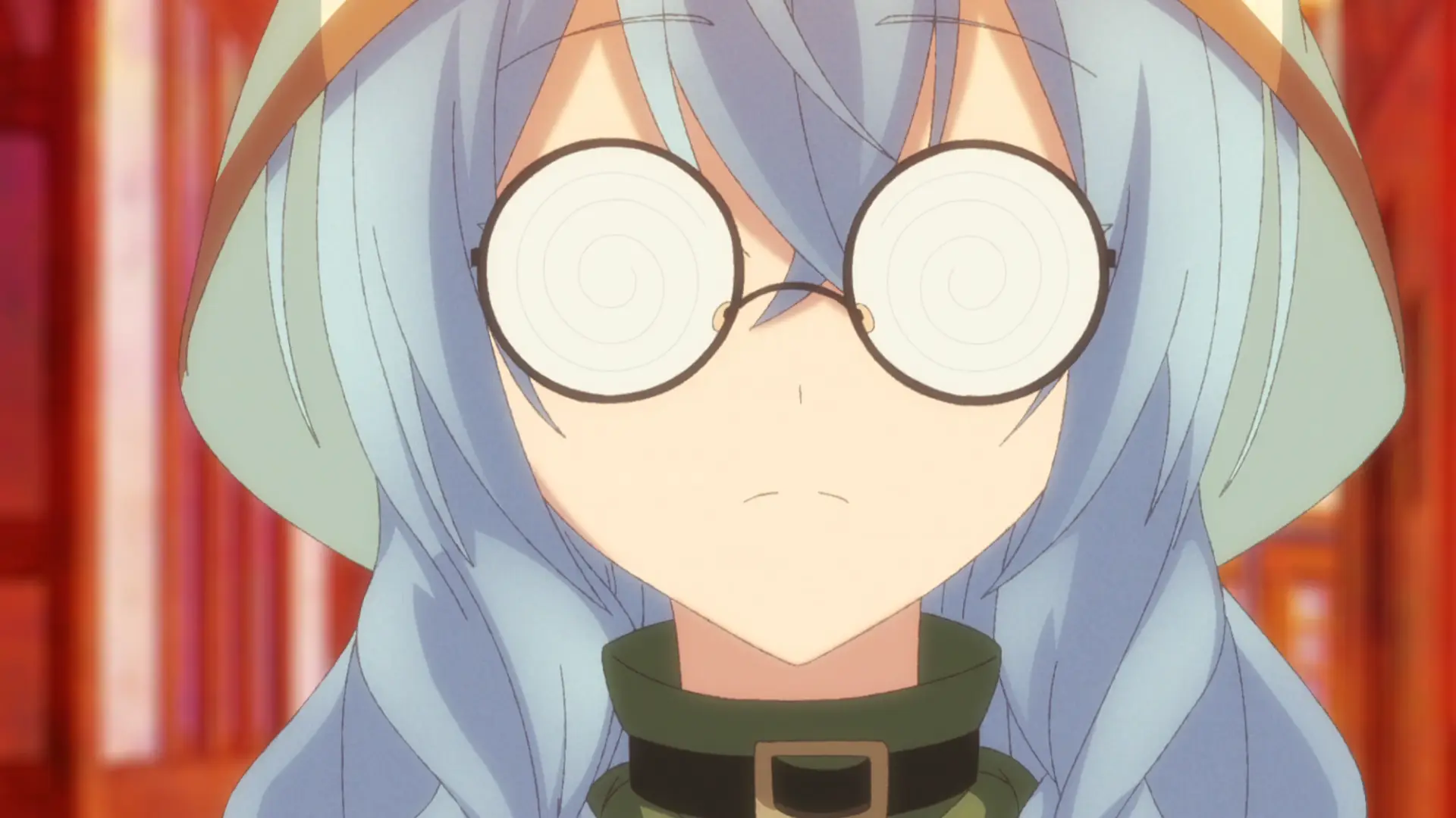 Cecilia with the glasses. Nobody could ever realize who she is! Totally a secret!