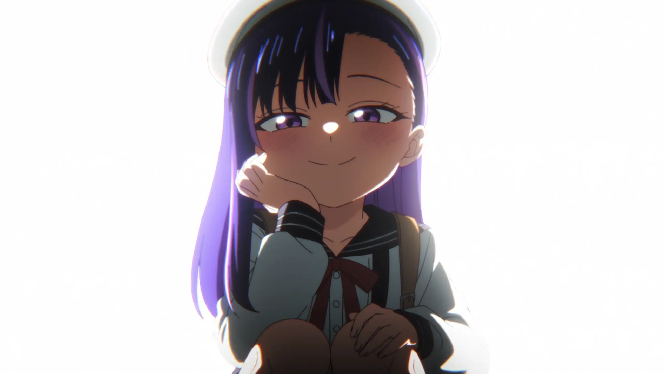 That's the face of a mesugaki that found her new toy to play with. Poor Spica, she was targeted from that moment...
