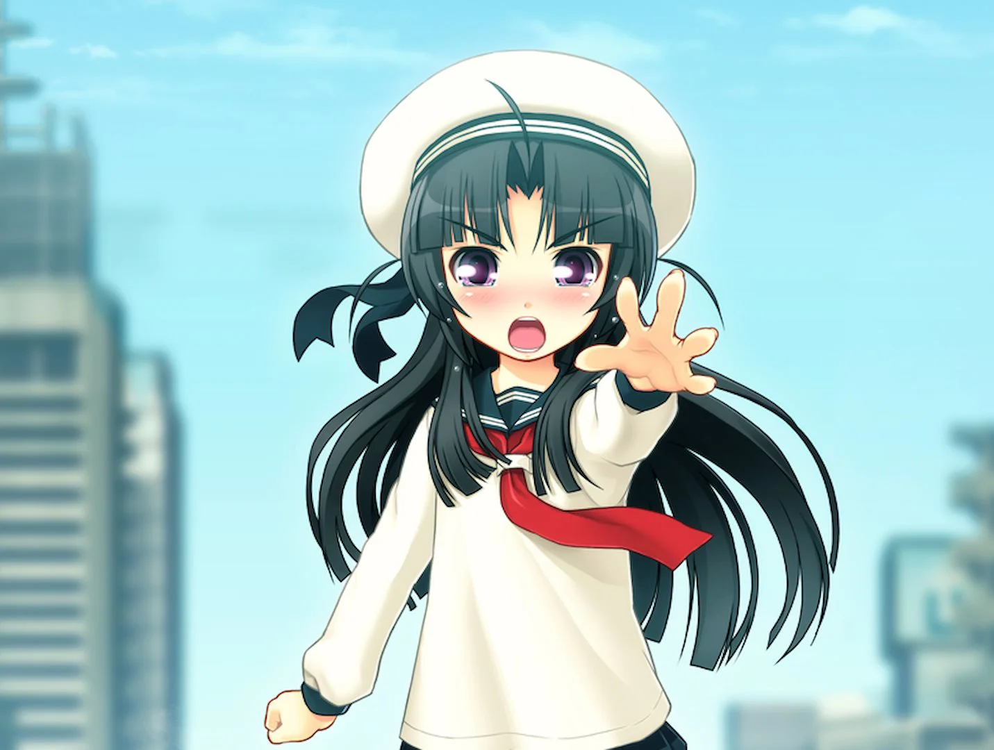 Loli commander from the flashback was cute too