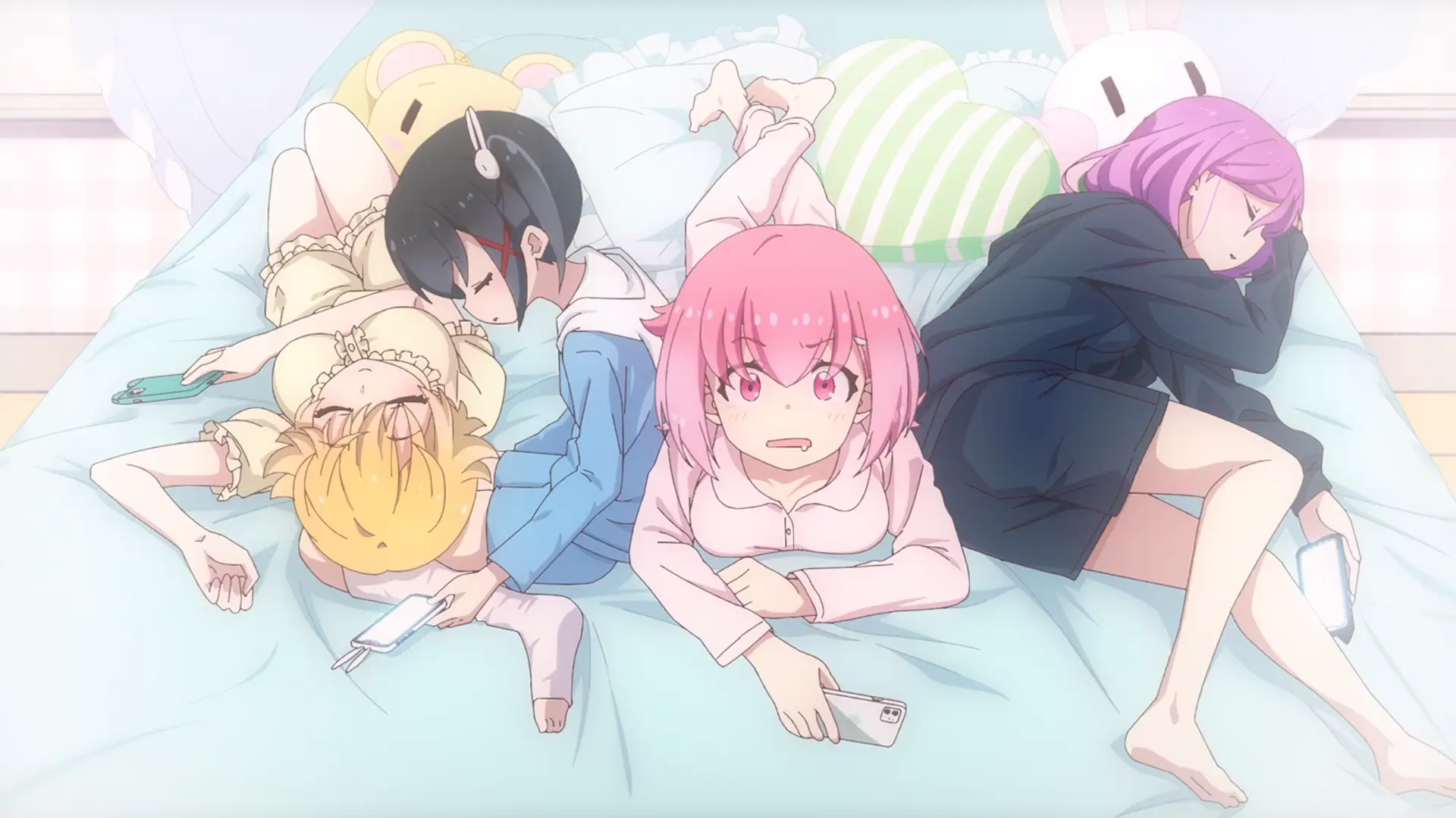 Judging from this small scene in the opening it would be a cute girls party, but then you see and...