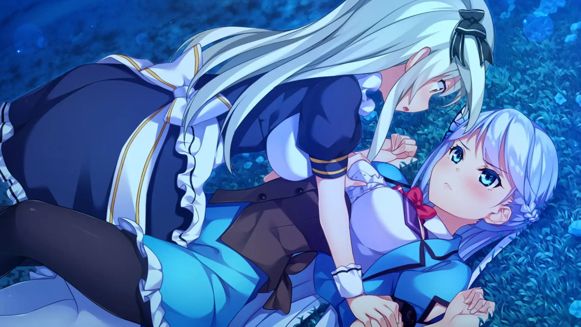 This could be a good yuri scene with Hai, but unfortunately Yuki is not a girl!