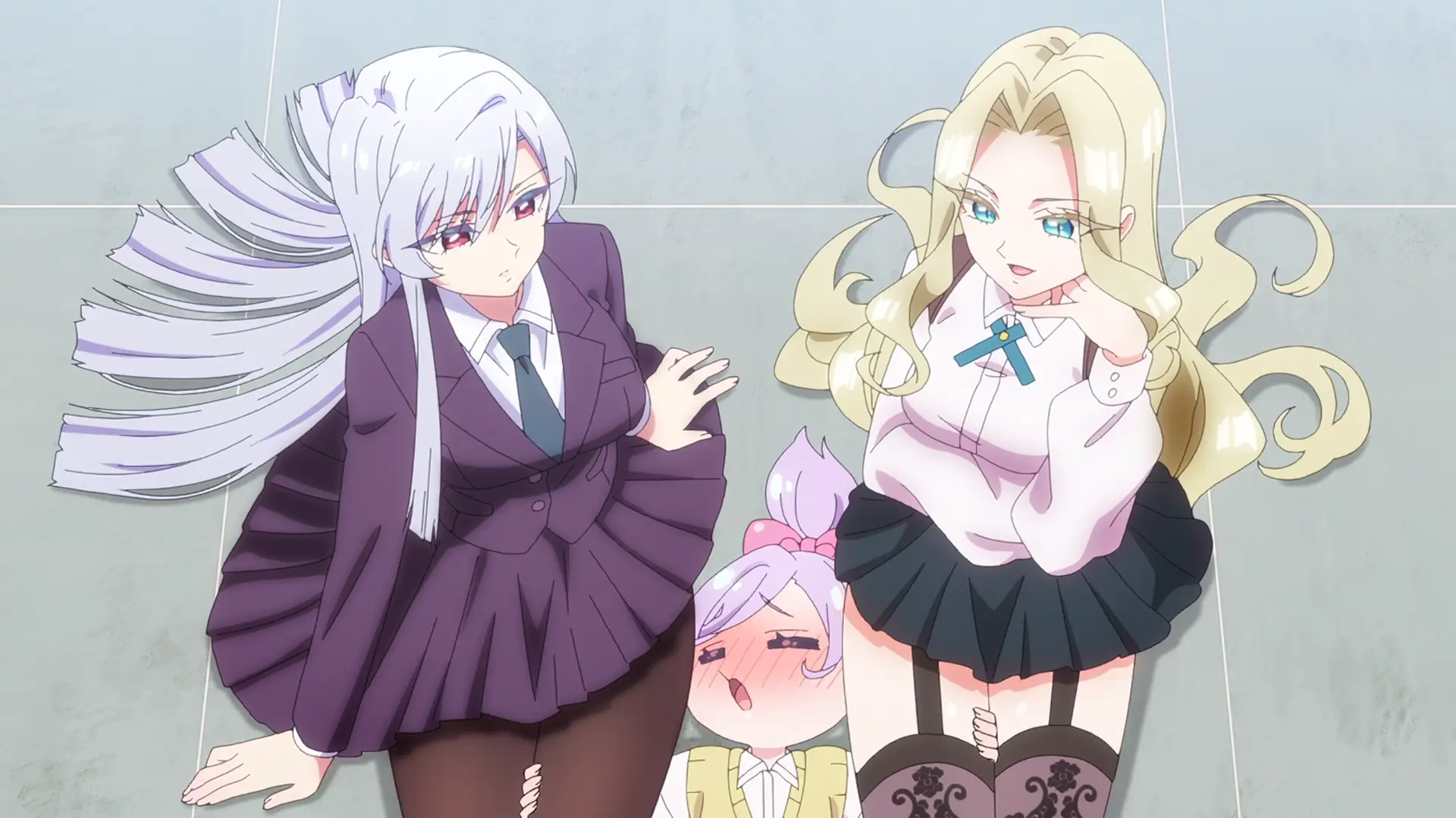 I can totally feel Momiji's heart here, how can anyone resist Nano and Mimimi's charm here?! Especially with that look!