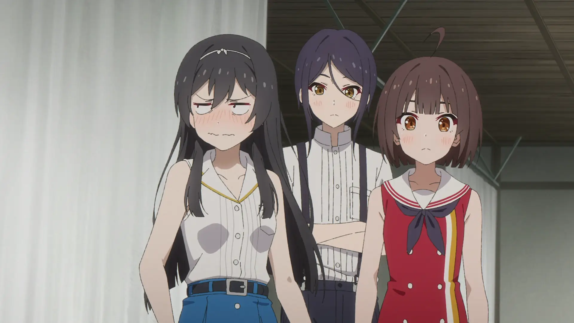 Apparently Maria and Ouka had the same thoughts when watching Rin do something in secret. Must be a lover! Turns out it wasn't.