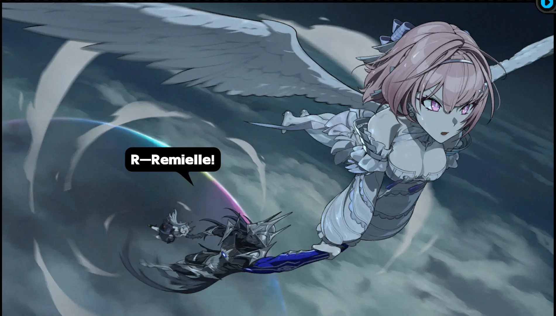 Remielle doesn't waste time and always makes sure to show her cleavage in any shot where she appears!