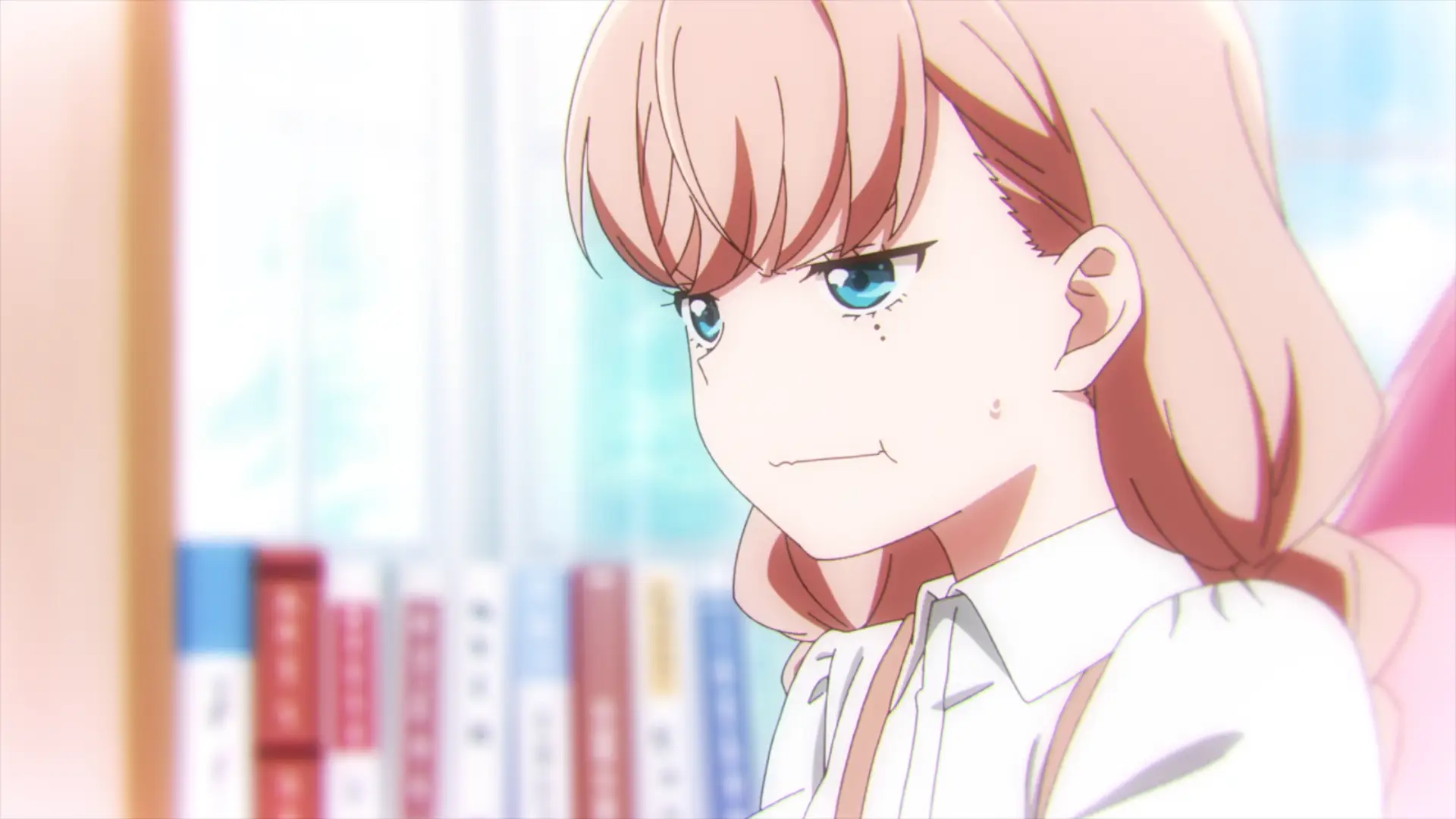 Mio stop sulking and start working more in becoming close to Aya. That's your obligation!