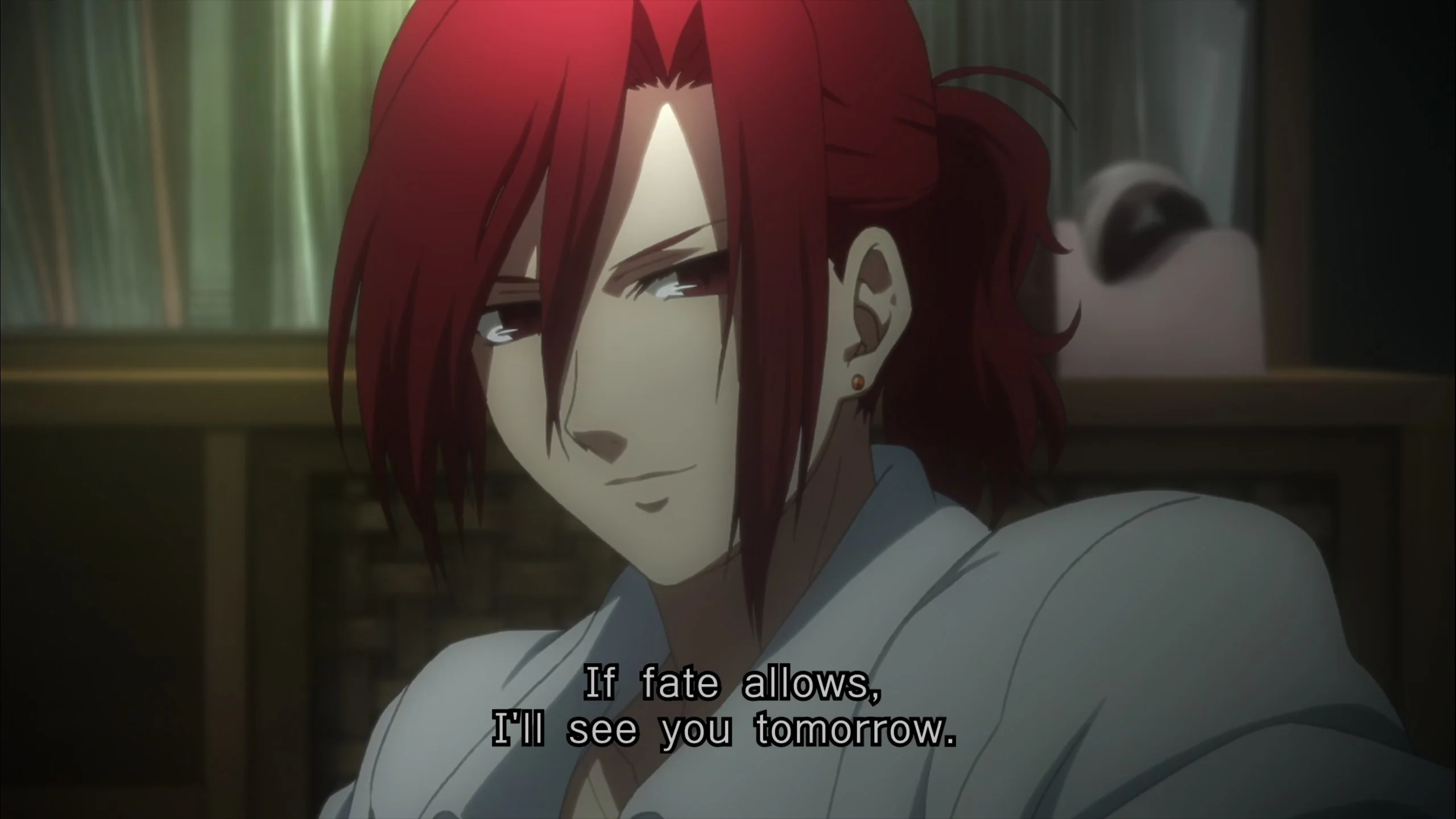 Our favorite chain-smoker Tohko