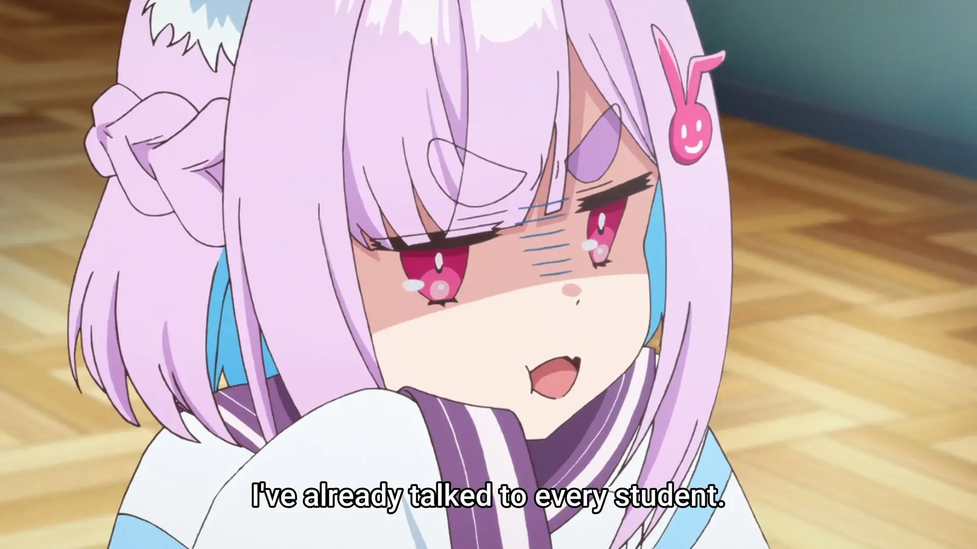 Poor Usami, she got the worst of the tests compared to the other girls.