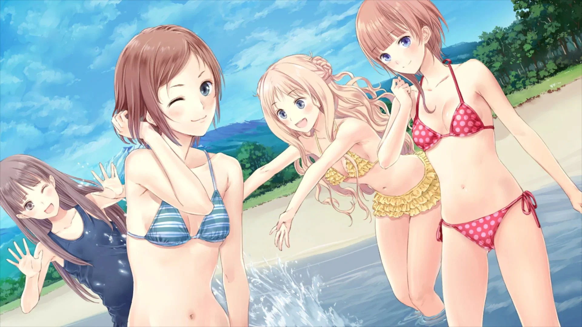 Some swimsuits for Totori and Meruru too!