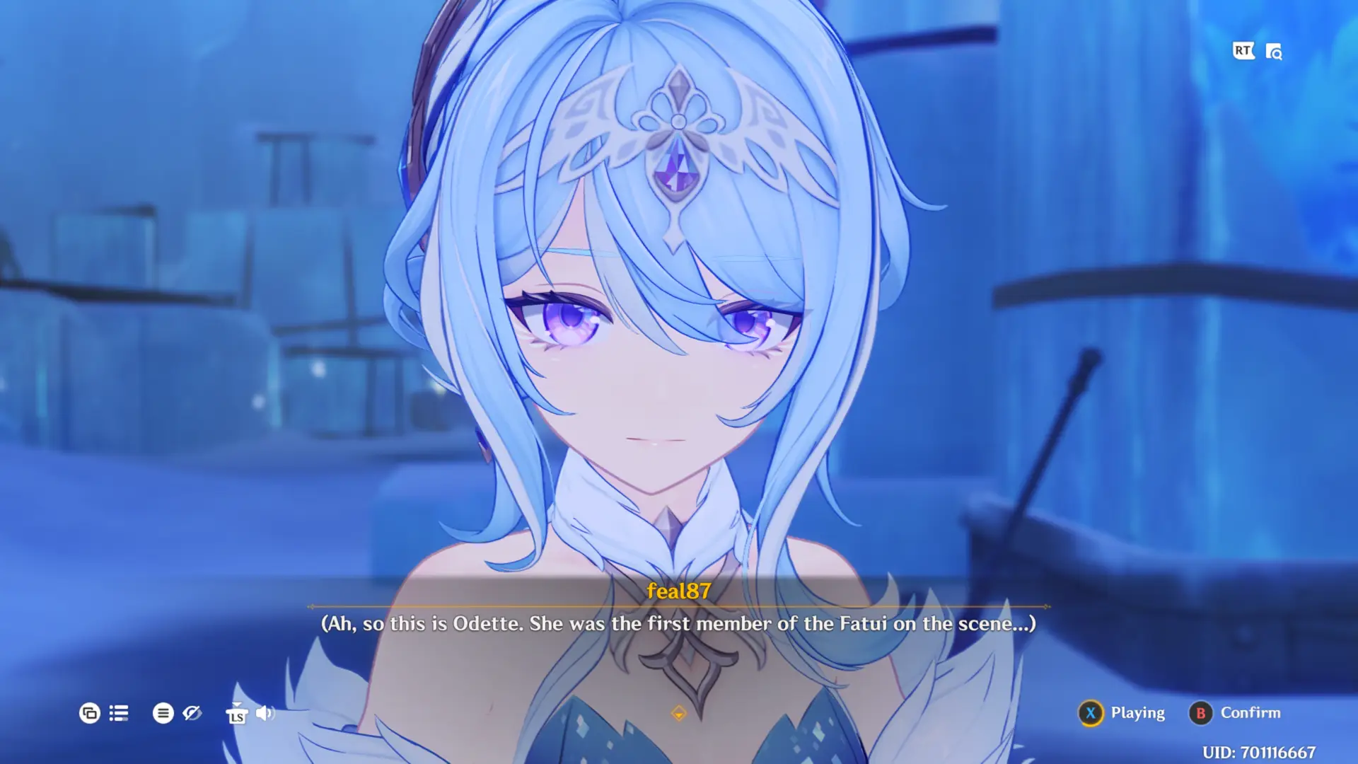 Odette is absolutely stunning, like her cold voice so much even if sometimes I wonder if they actually fit her looks...