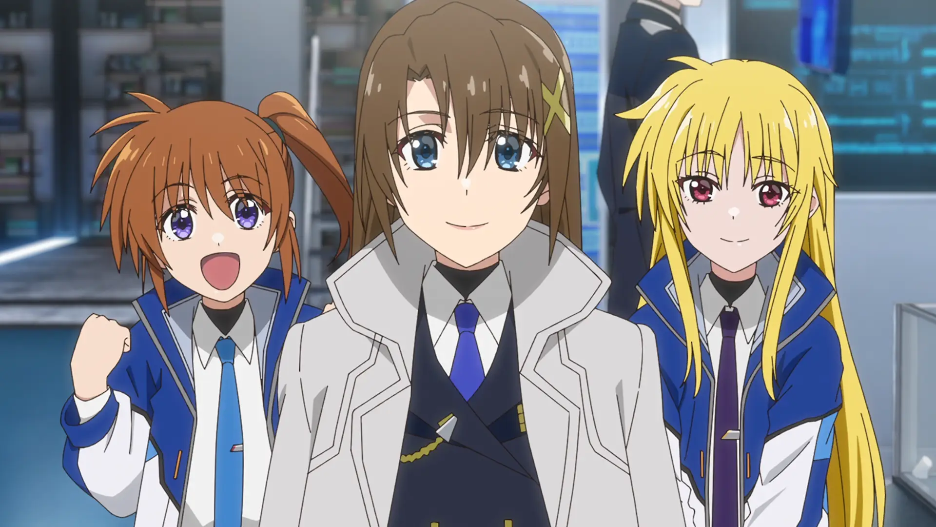 Hayate being older is a pity, but I guess they wanted someone from the cast being old enough to have actual political power.