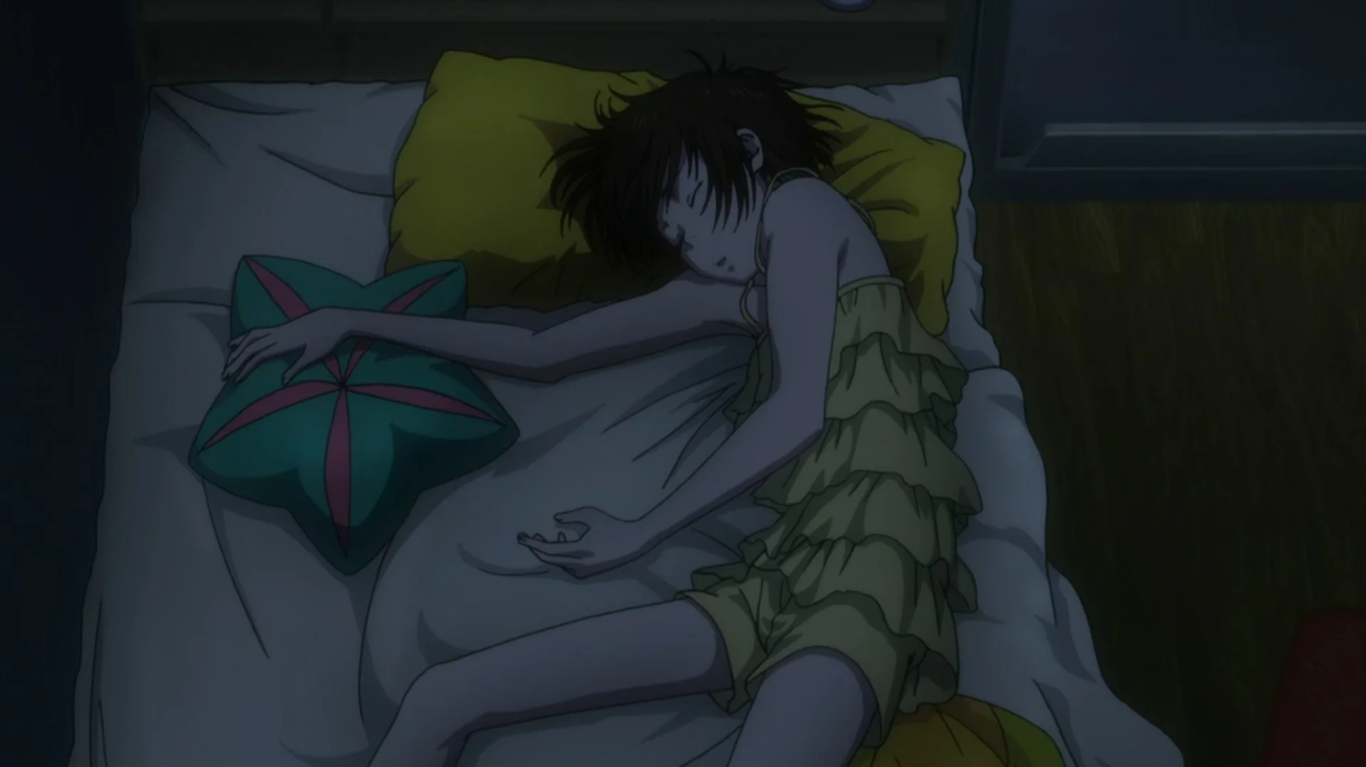 Now that's some bad sleeping habit Akane.