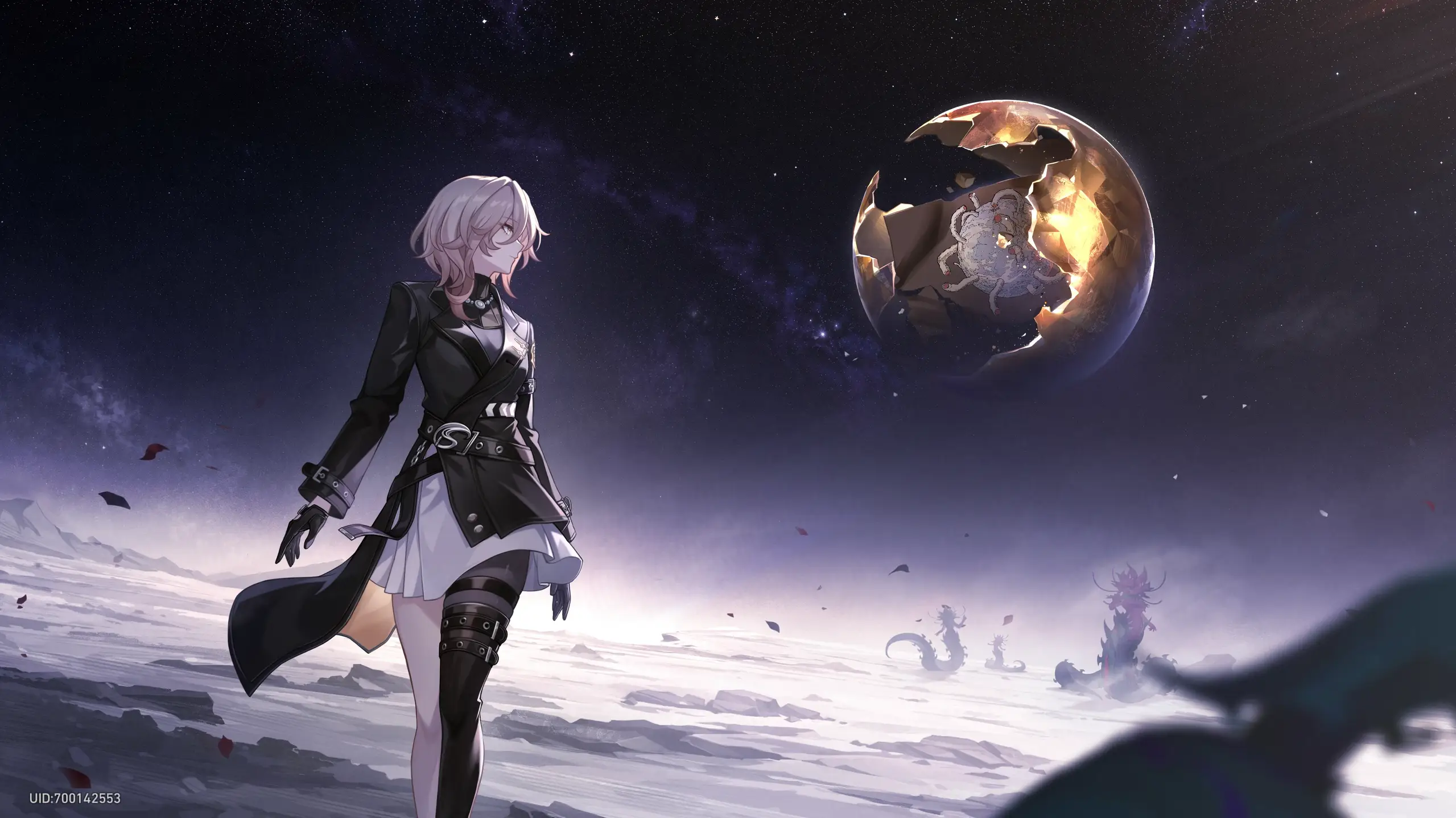 I have to say the fashion sense of the voracity is something I quite dig. Look at that stocking, Kuchiba you rock!