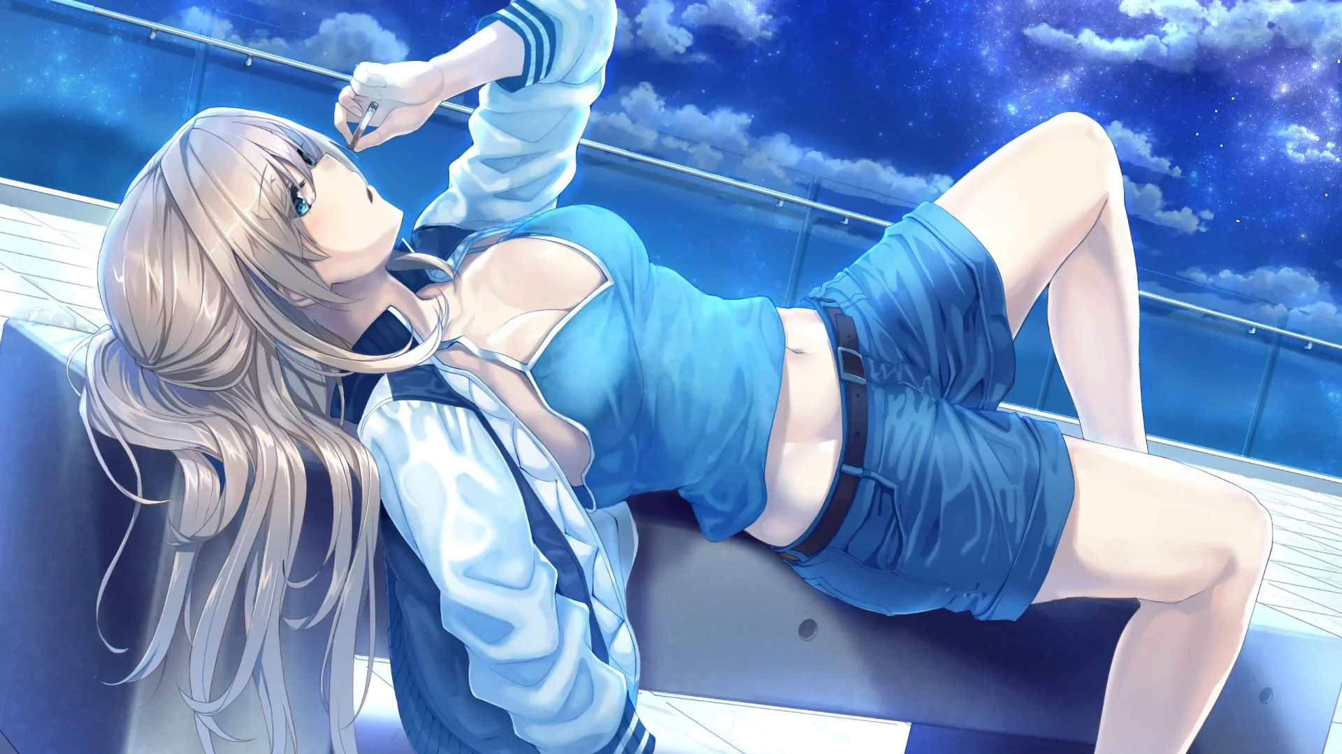 Teacher stop smoking!