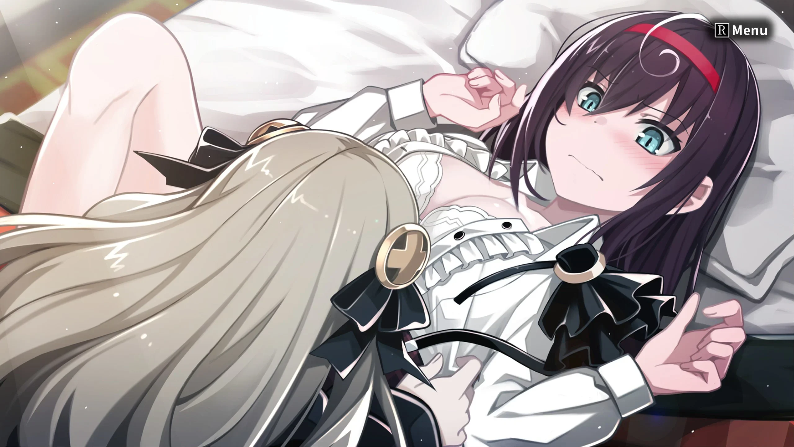 Rottie doing her best to enjoy Mai!