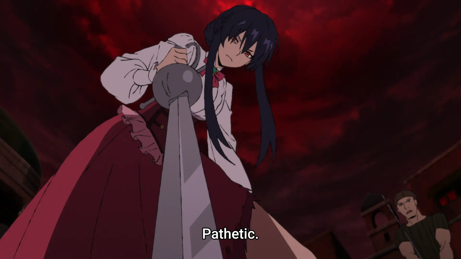 This can totally be used as a reaction image. Kivia saying 'pathetic' must be making lots of people happy right now.