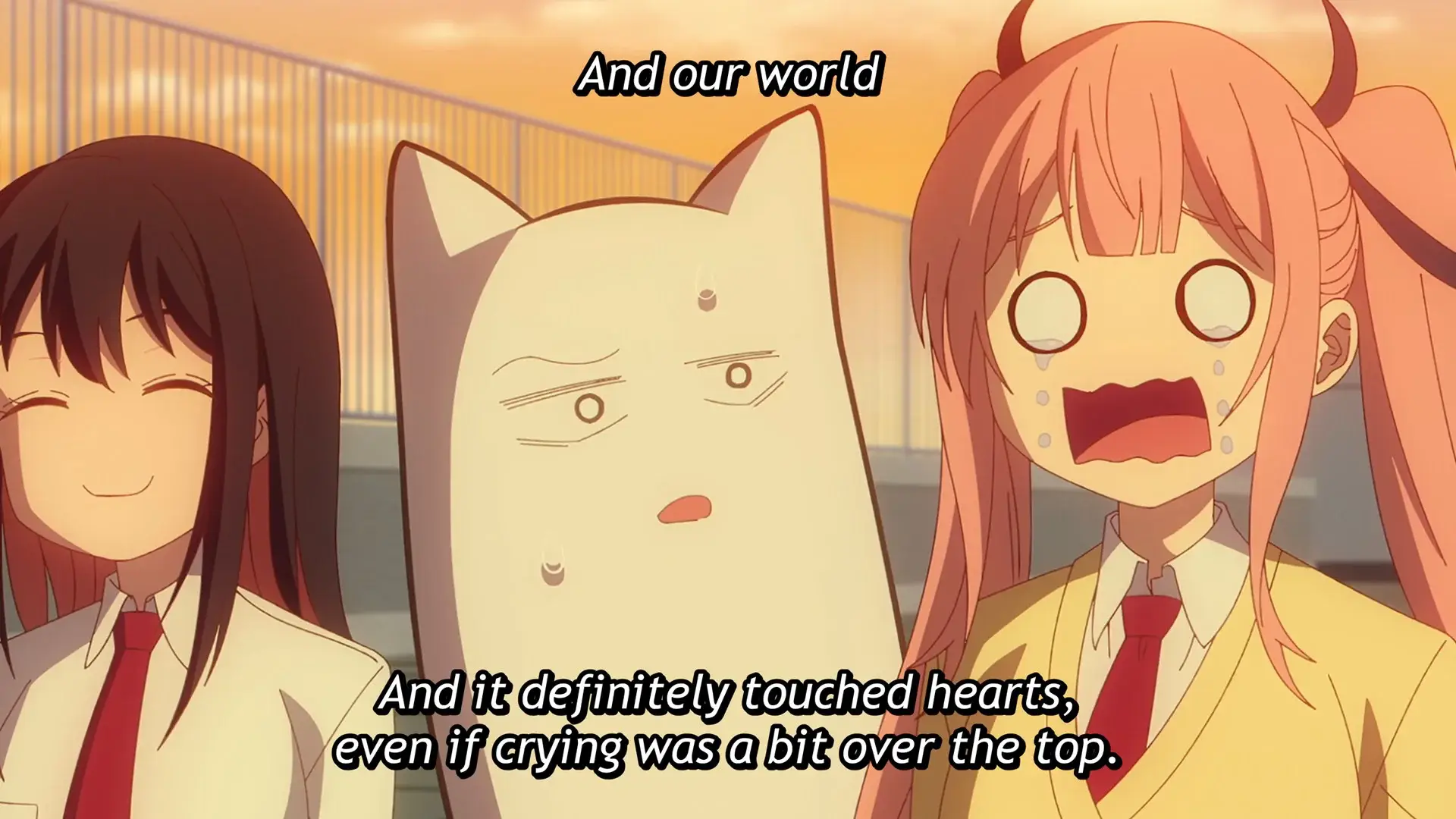 I love how Iko switches in and out of cat form in various scenes. She's adorable.