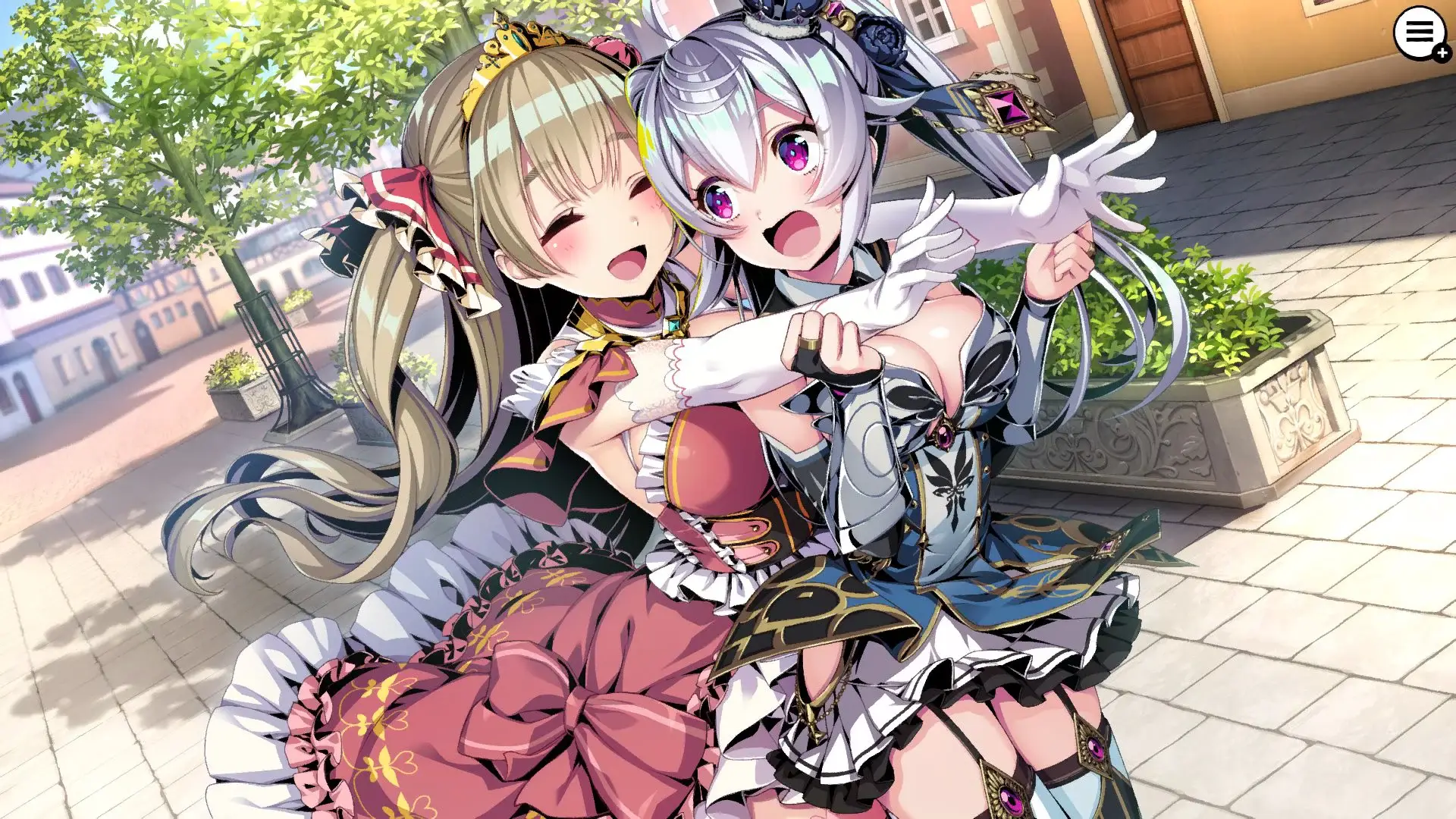 Aria is pushy though so Zena from time to time just need to accept her skinship which is great to see.